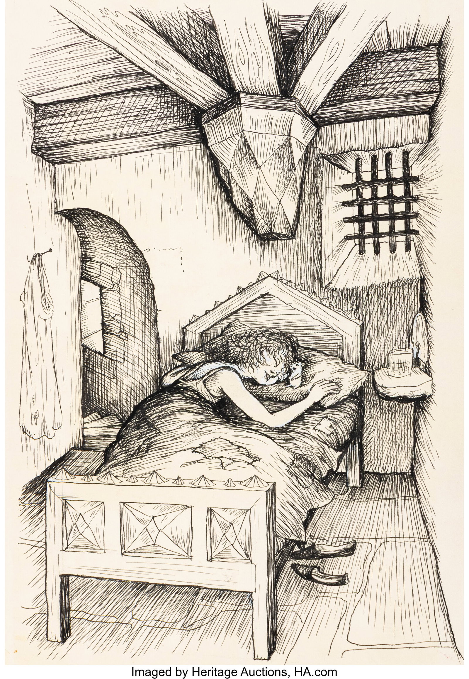 Garth Williams (American, 1912-1996) The Awful T (1 of 3)