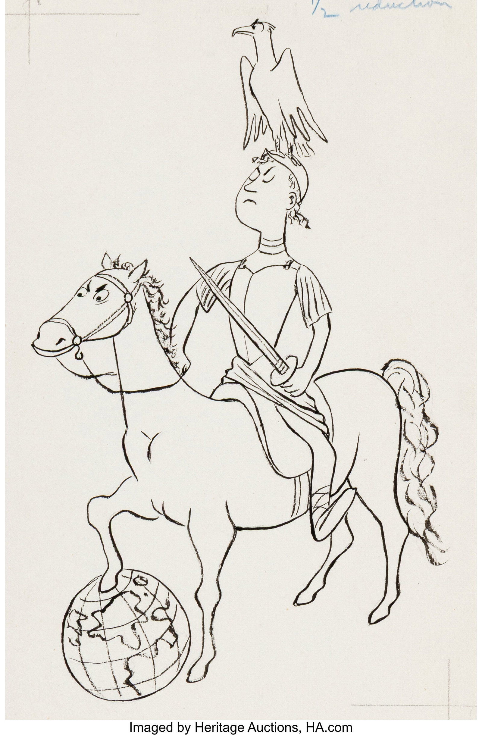 William Steig (American, 1907-2003) Alexander th (1 of 4)