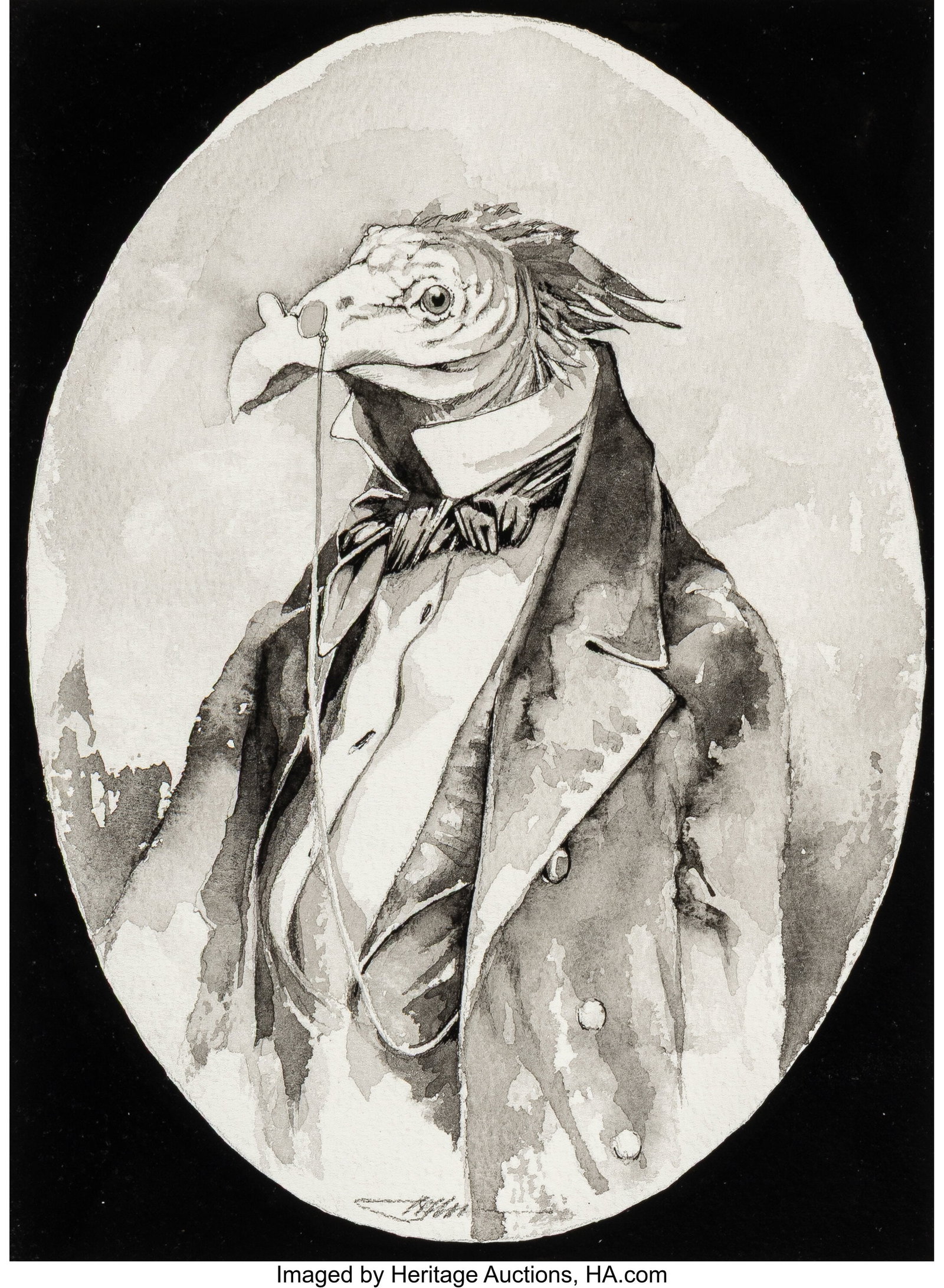Barry Moser (American, b. 1940) Brer Judge T Buz (1 of 4)