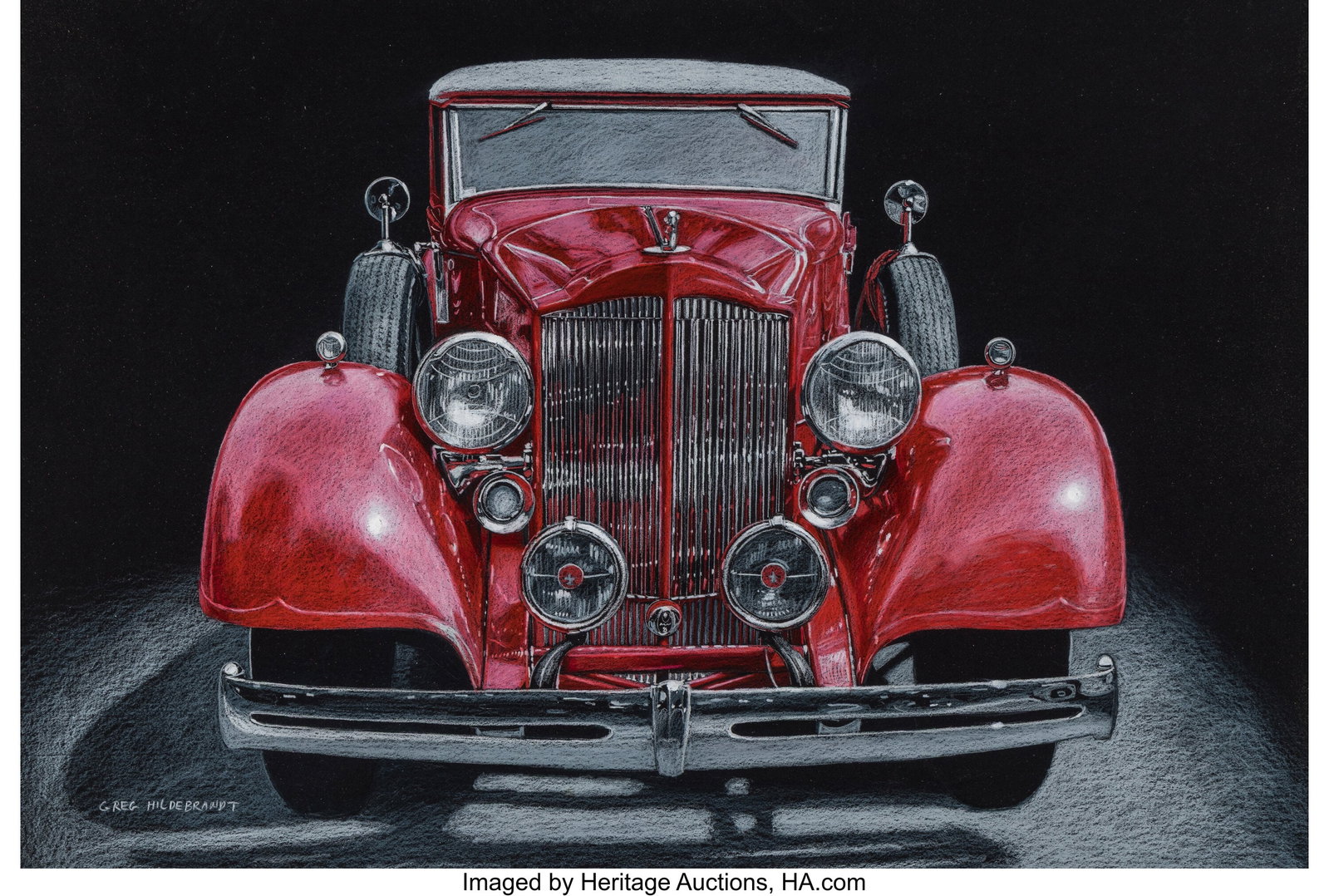Greg Hildebrandt (American, 1939-2024) 1934 Pack (1 of 2)