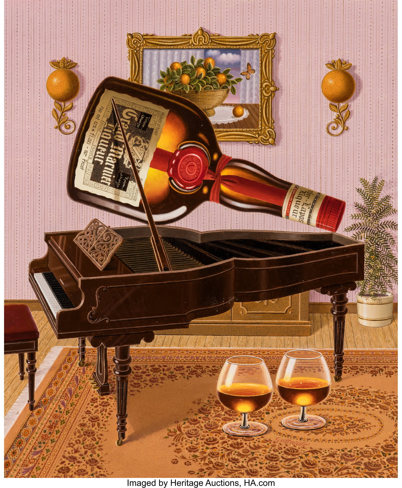 Gervasio Gallardo (American, b. 1934) A Piano Gr (1 of 4)