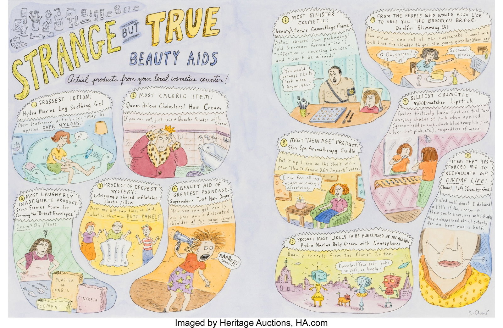 Roz Chast (American, b. 1954) Strange but True B (1 of 2)