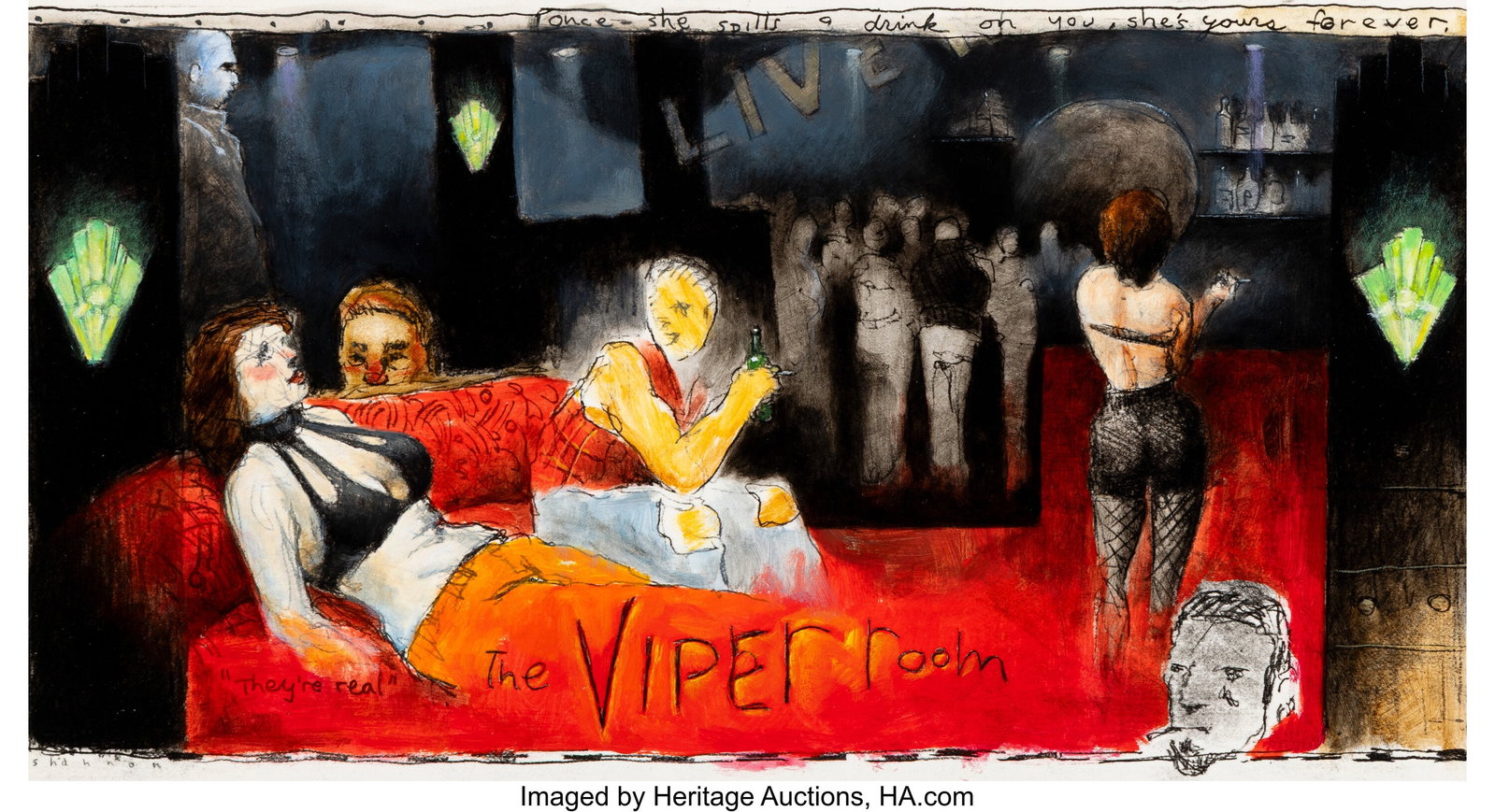 David Shannon (American, b.1959) The Viper Room, (1 of 3)