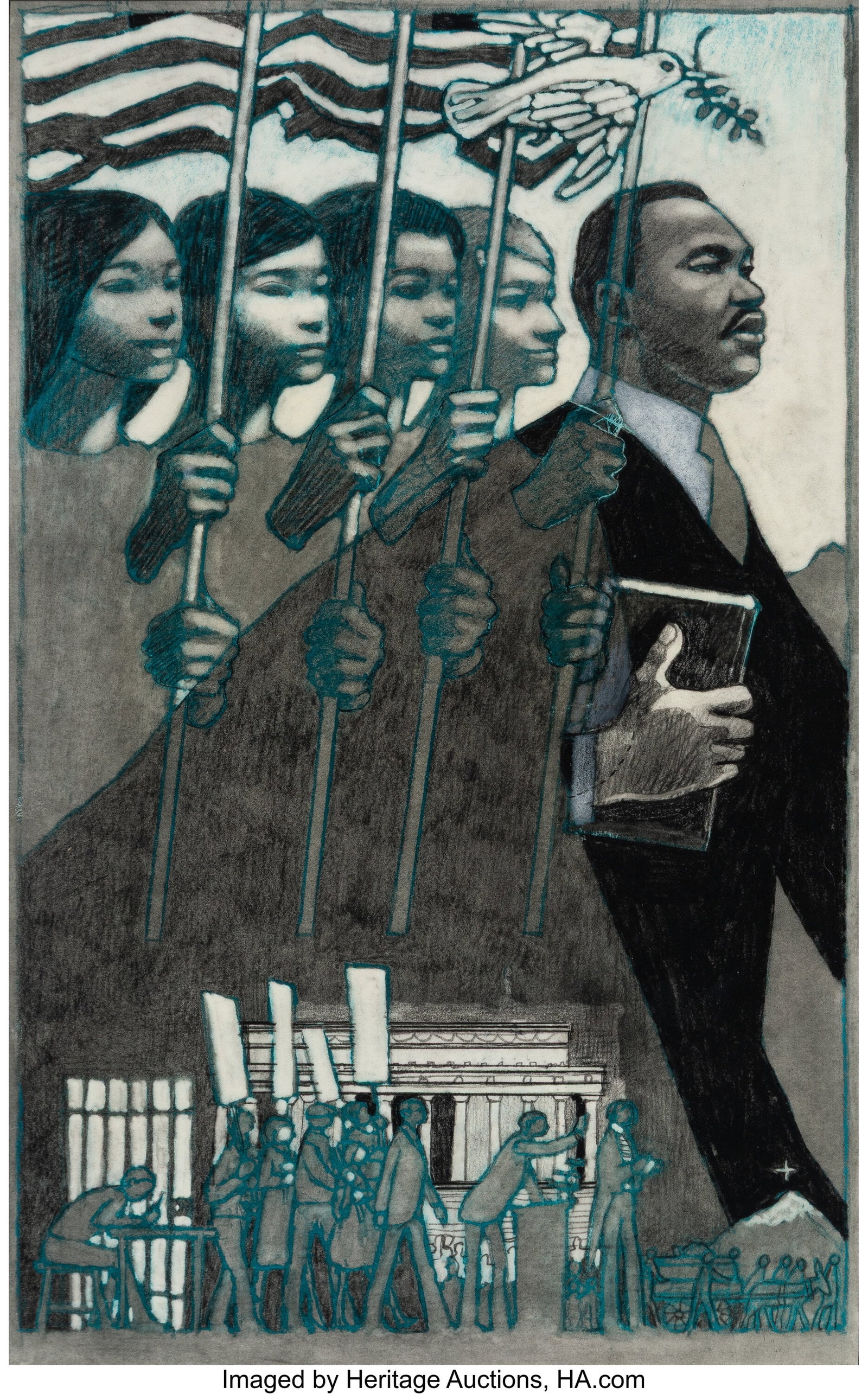 Leo and Diane Dillon (American, 20th Century) Ma (1 of 2)