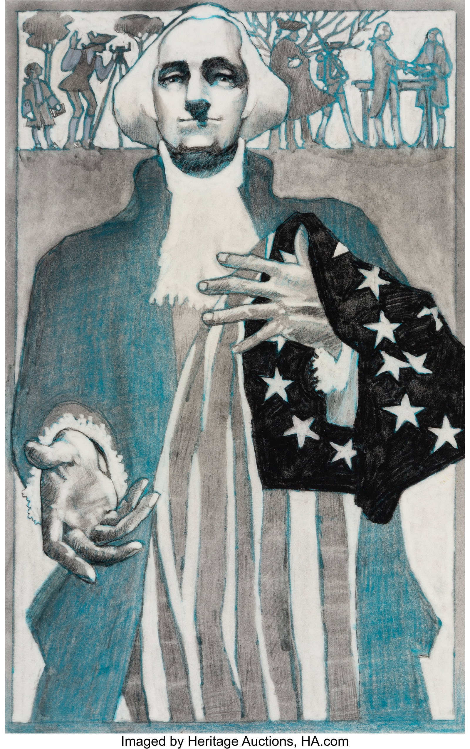 Leo and Diane Dillon (American, 20th Century) Ge (1 of 2)