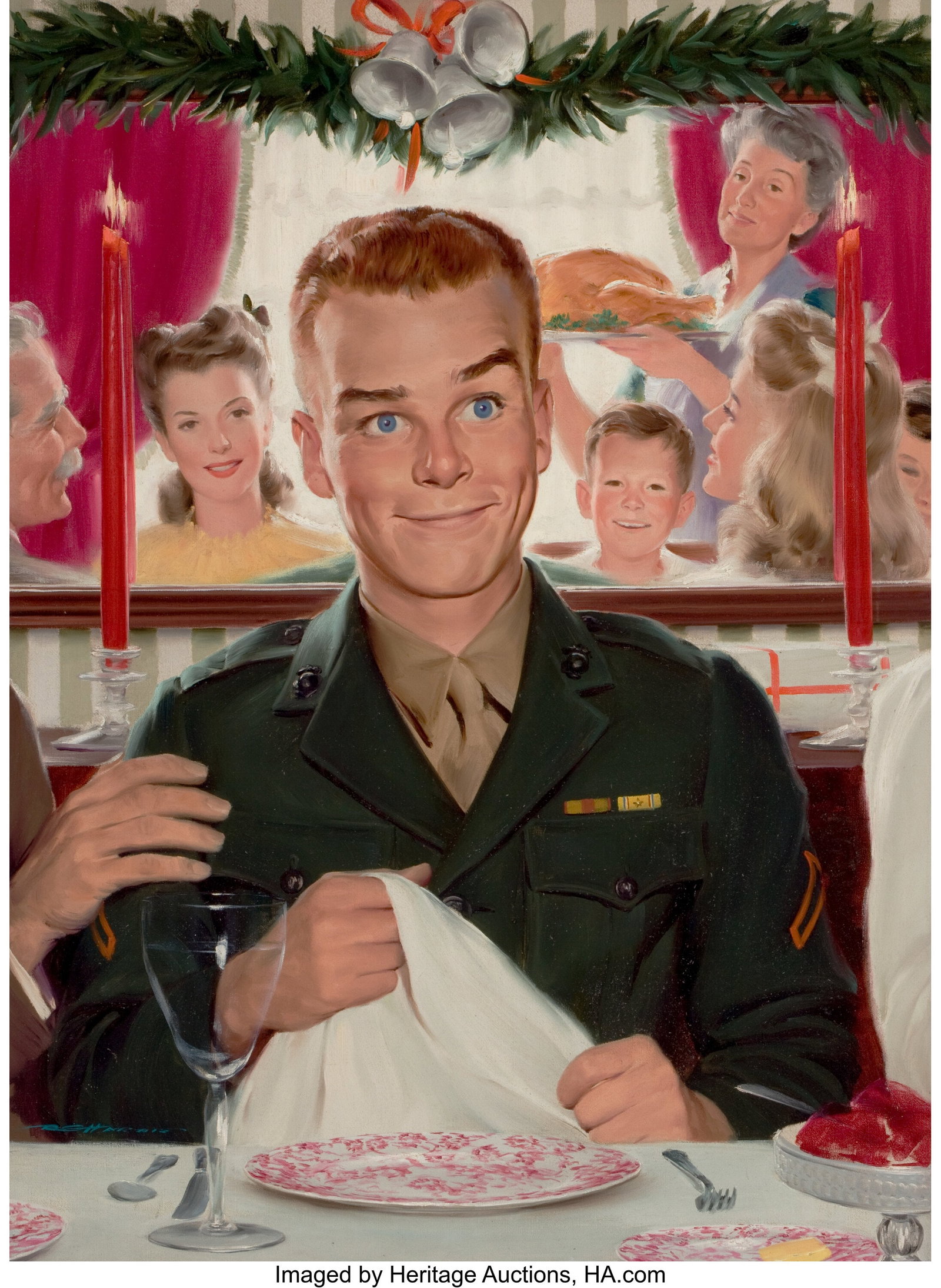 Robert G. Harris (American, 1911-2007) Enter Pri (1 of 4)
