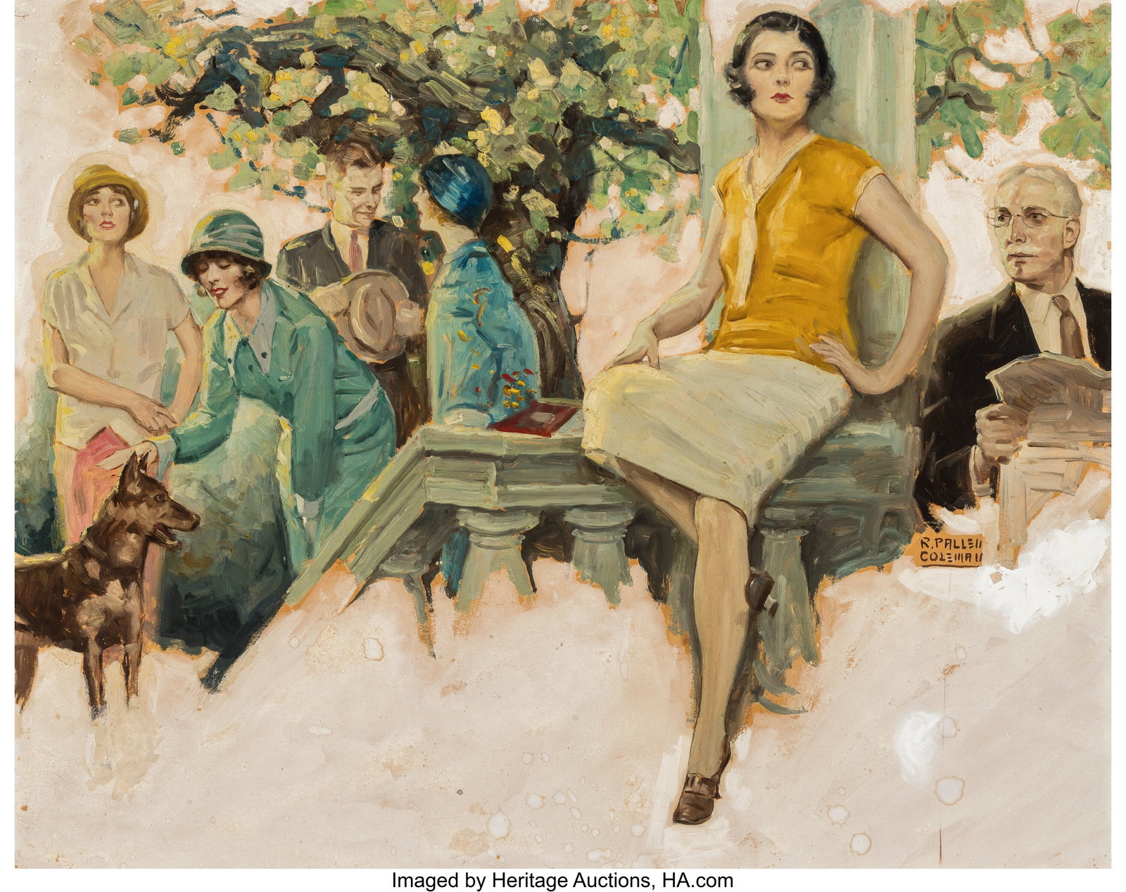 Ralph Pallen Coleman (American, 1892-1968) A Sub (1 of 3)