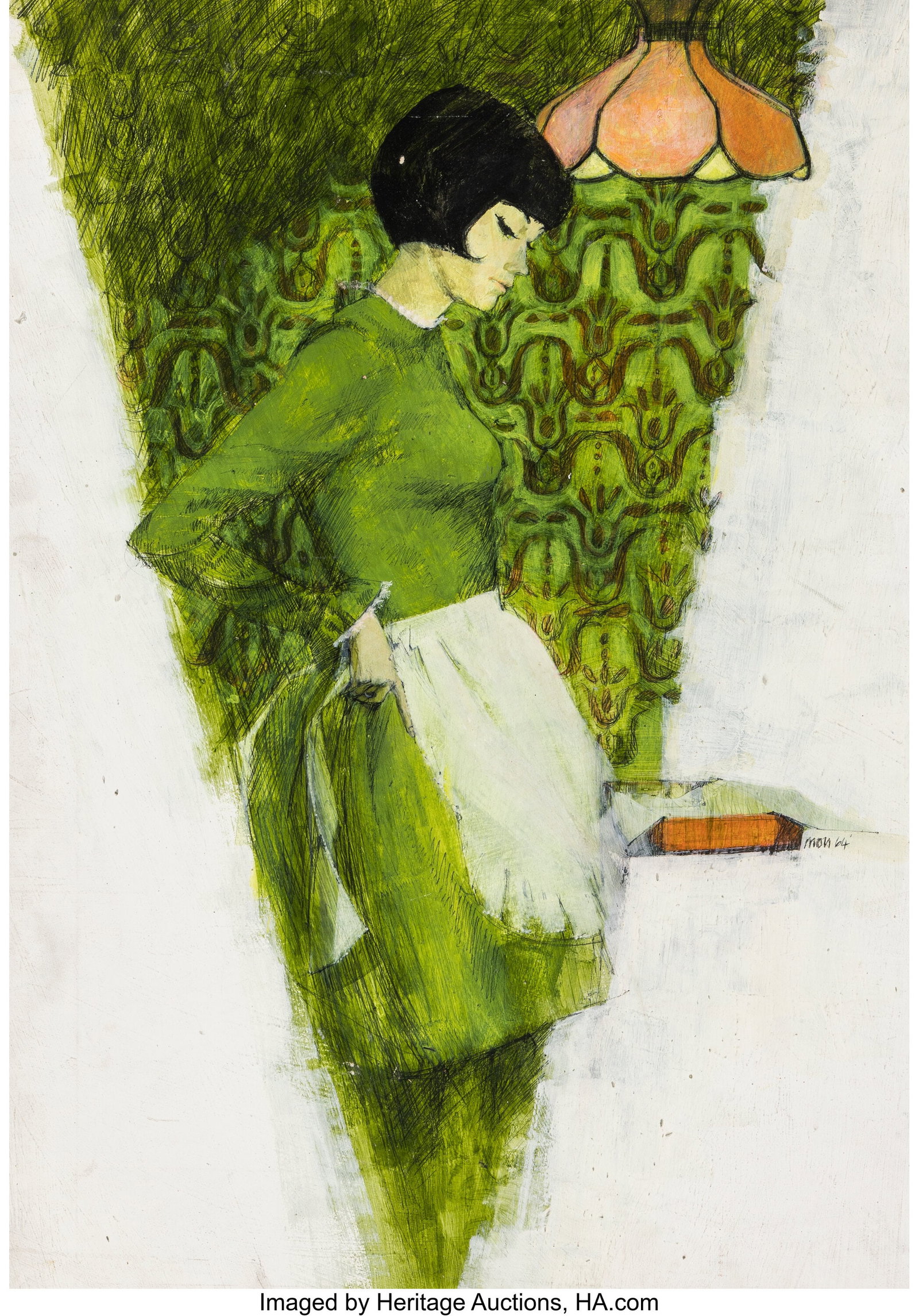 Muriel Wood (Canadian, 20th Century) Mid-Century (1 of 3)