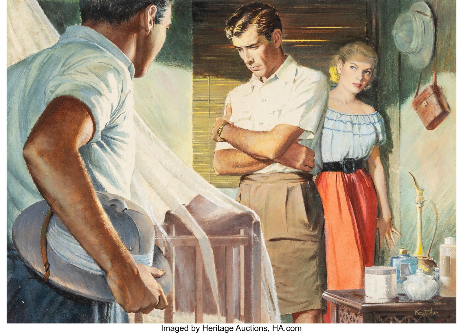 Larry Kritcher (American, 1898-1994) Eyewitness, (1 of 3)