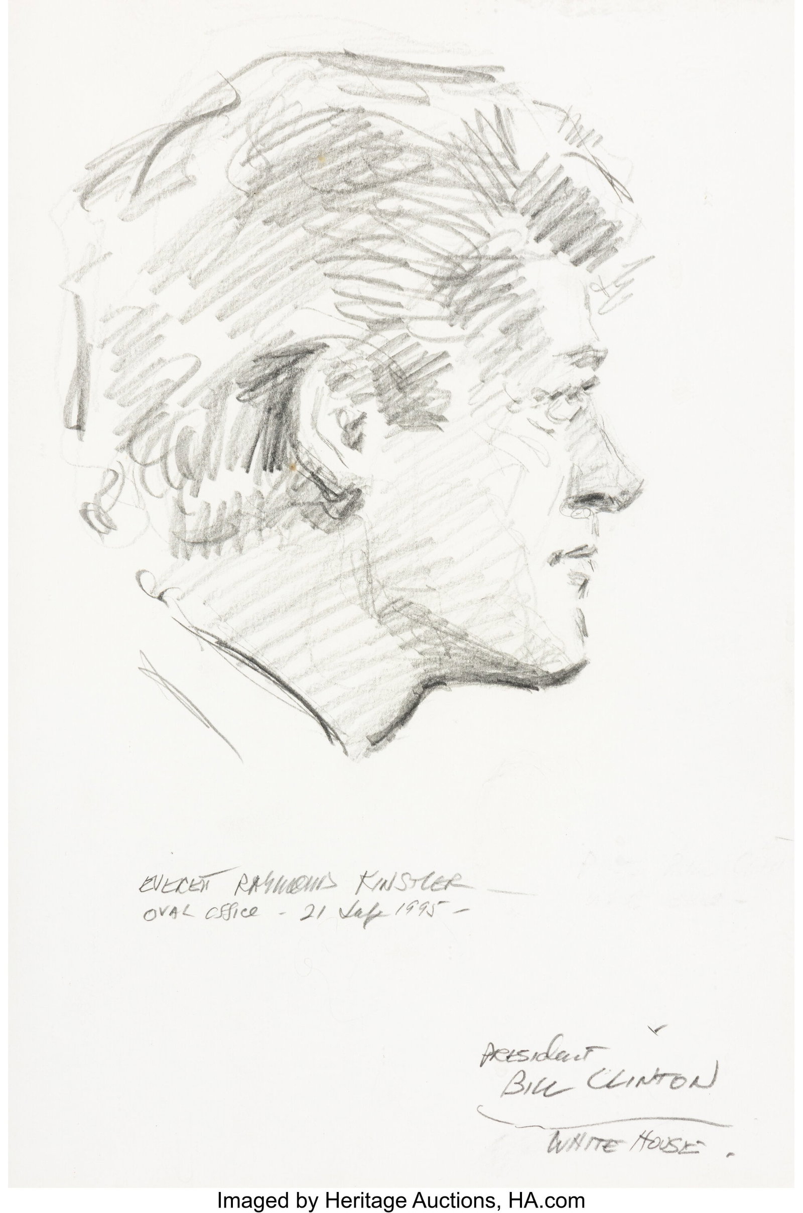 Everett Raymond Kinstler (American, 1926-2019) P (1 of 2)