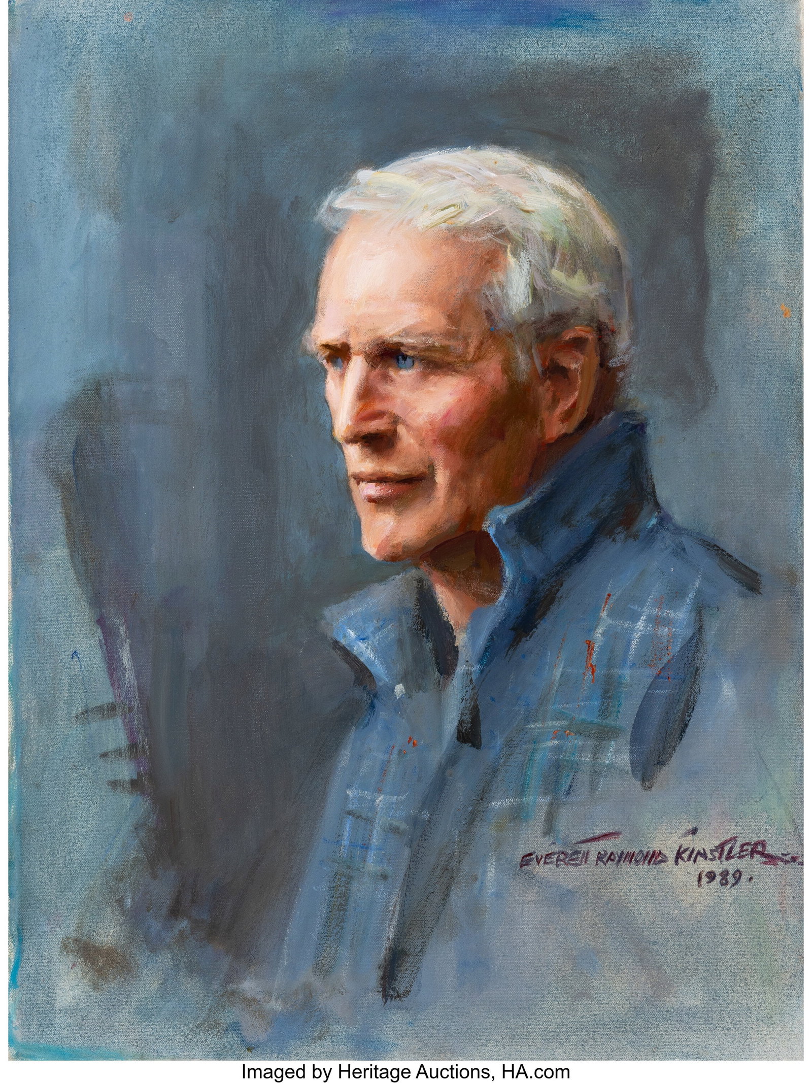 Everett Raymond Kinstler (American, 1926-2019) P (1 of 3)