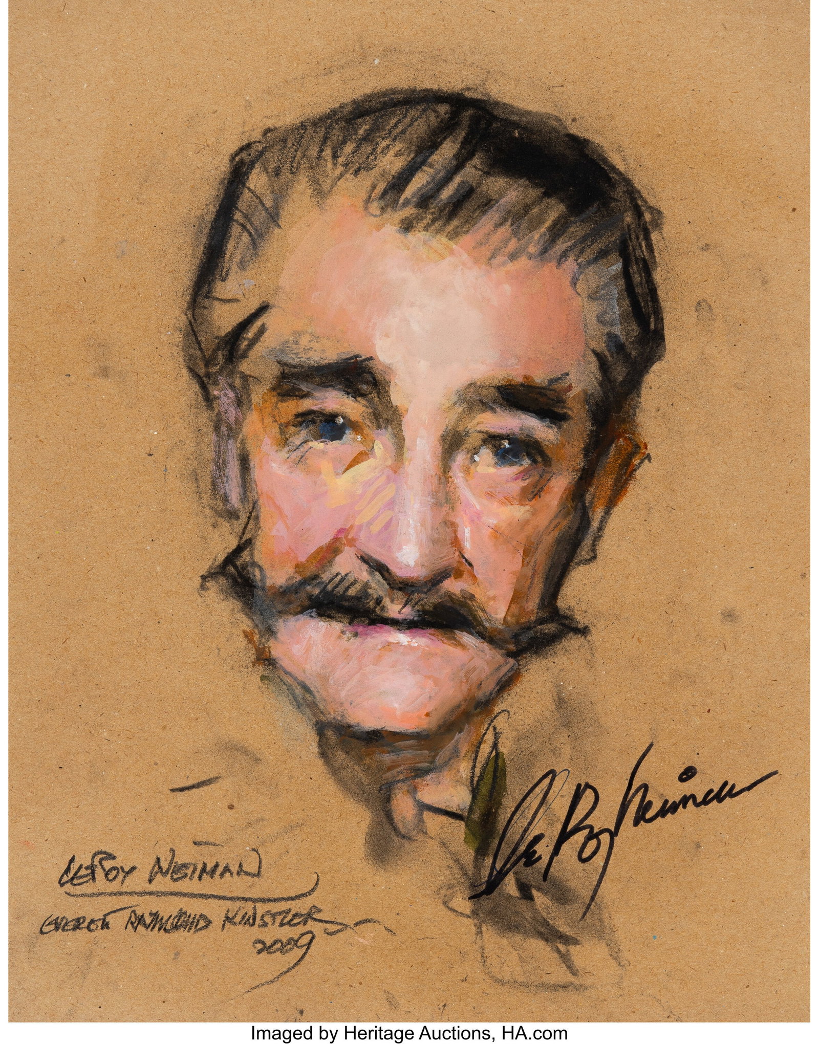 Everett Raymond Kinstler (American, 1926-2019) L (1 of 4)
