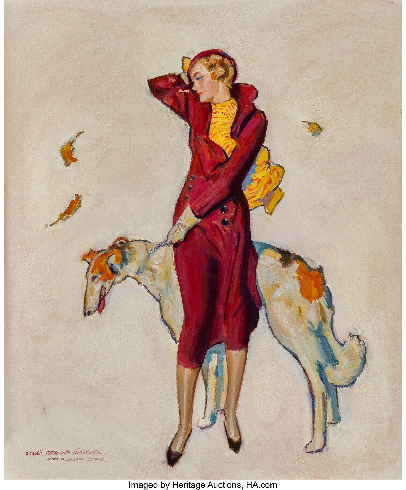 Everett Raymond Kinstler (American, 1926-2019) C (1 of 4)