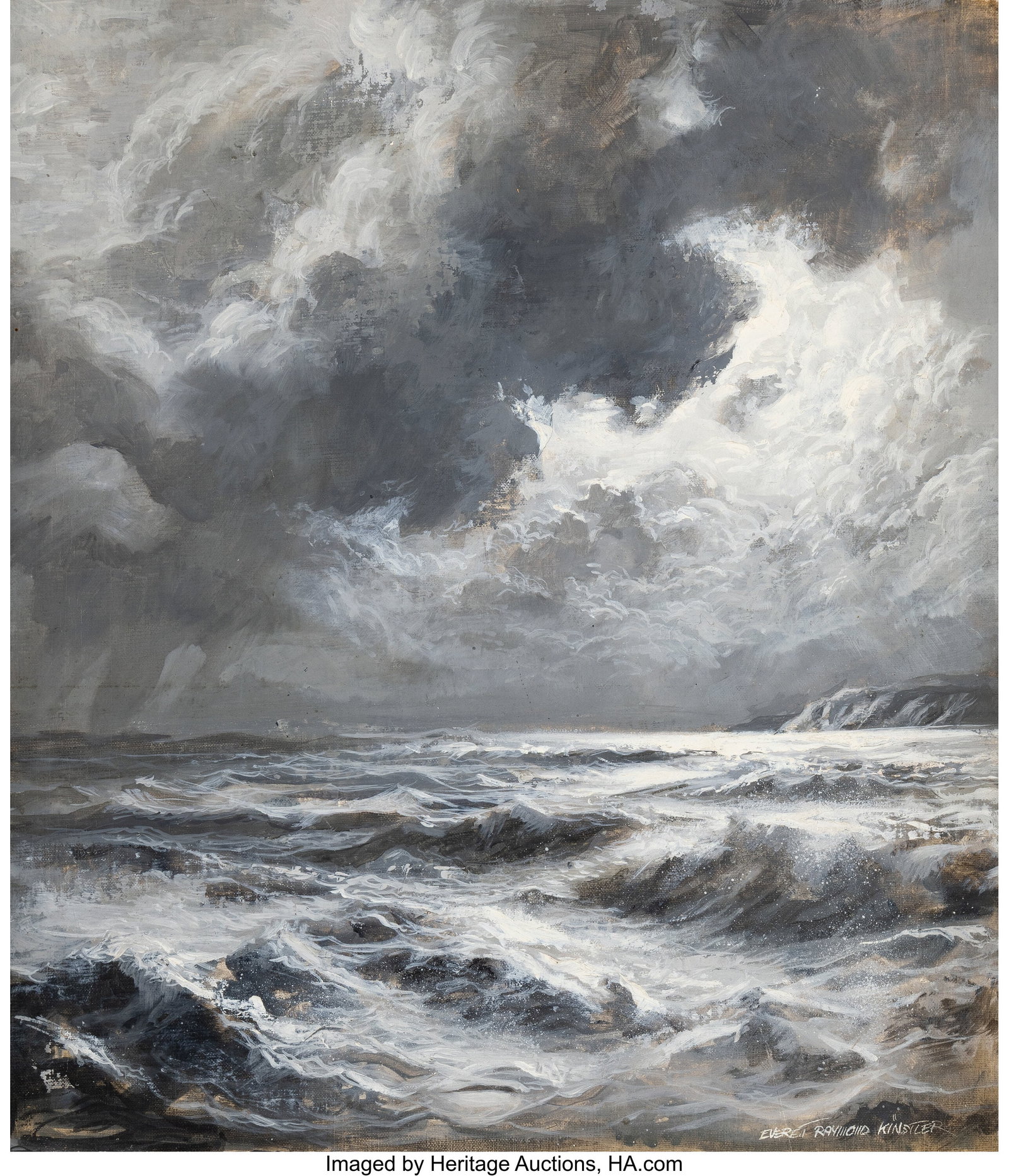 Everett Raymond Kinstler (American, 1926-2019) S (1 of 3)