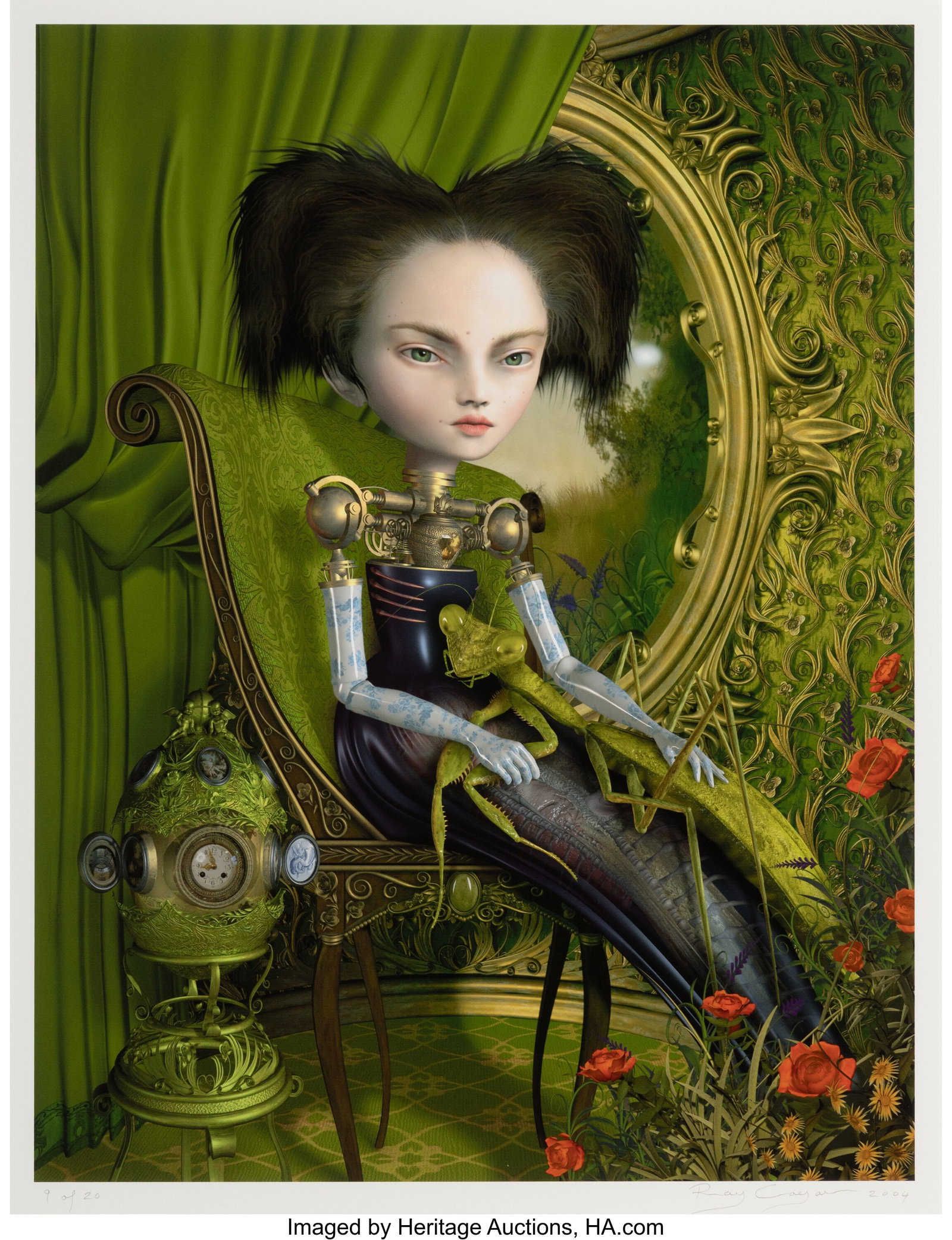 Ray Caesar (b. 1958) Mother Mantis, 2003 Archiva (1 of 2)