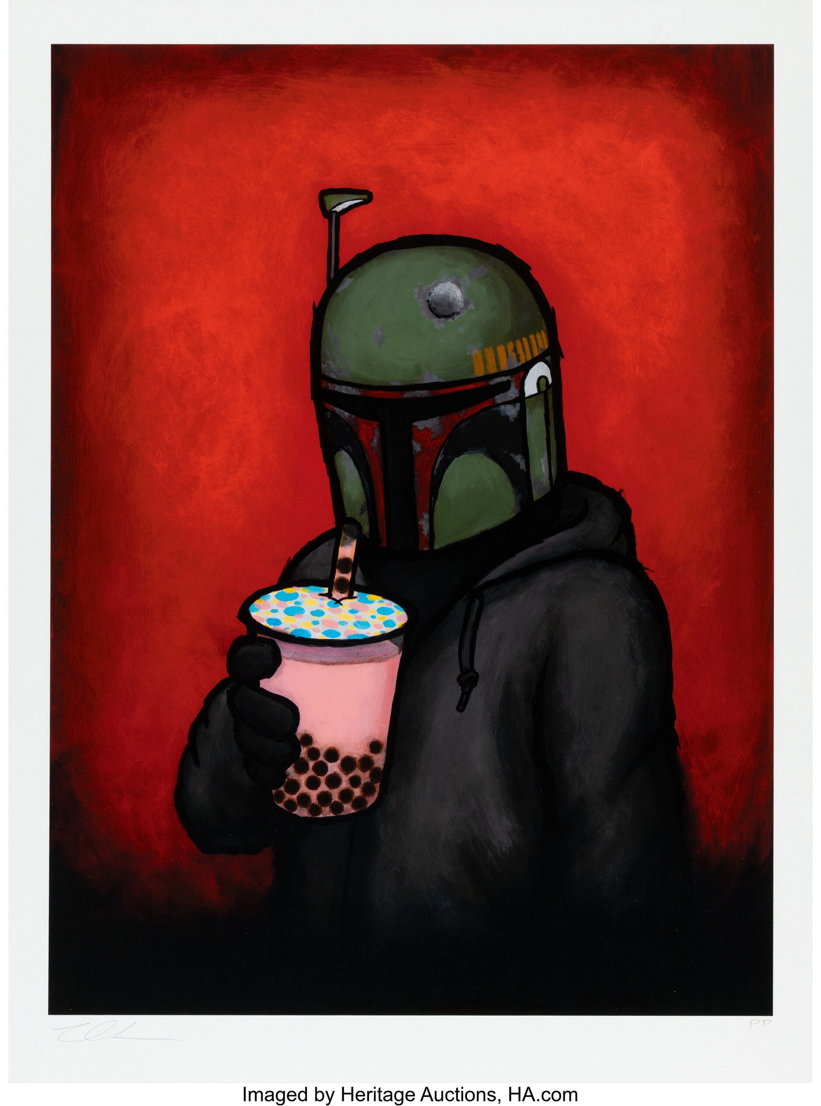 Luke Chueh (b. 1973) Boba Archival pigment print: Luke Chueh (b. 1973) Boba Archival pigment print in colors on Fine Art paper 24 x 18 inches (61.0 x 45.7 cm) (sheet) P.P. (aside f