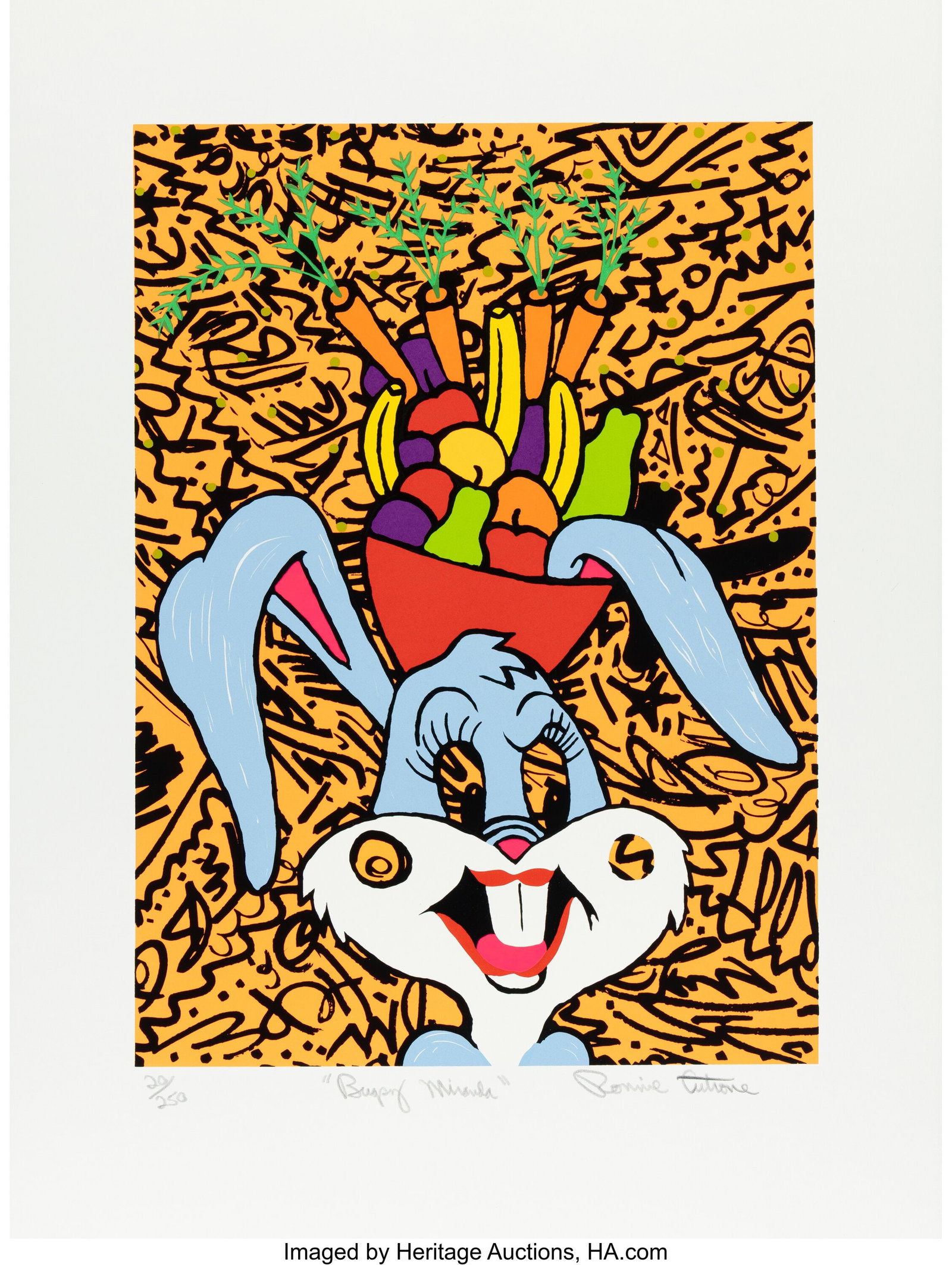 Ronnie Cutrone (1948-2013) Bugsy Miranda, 1987 S (1 of 1)