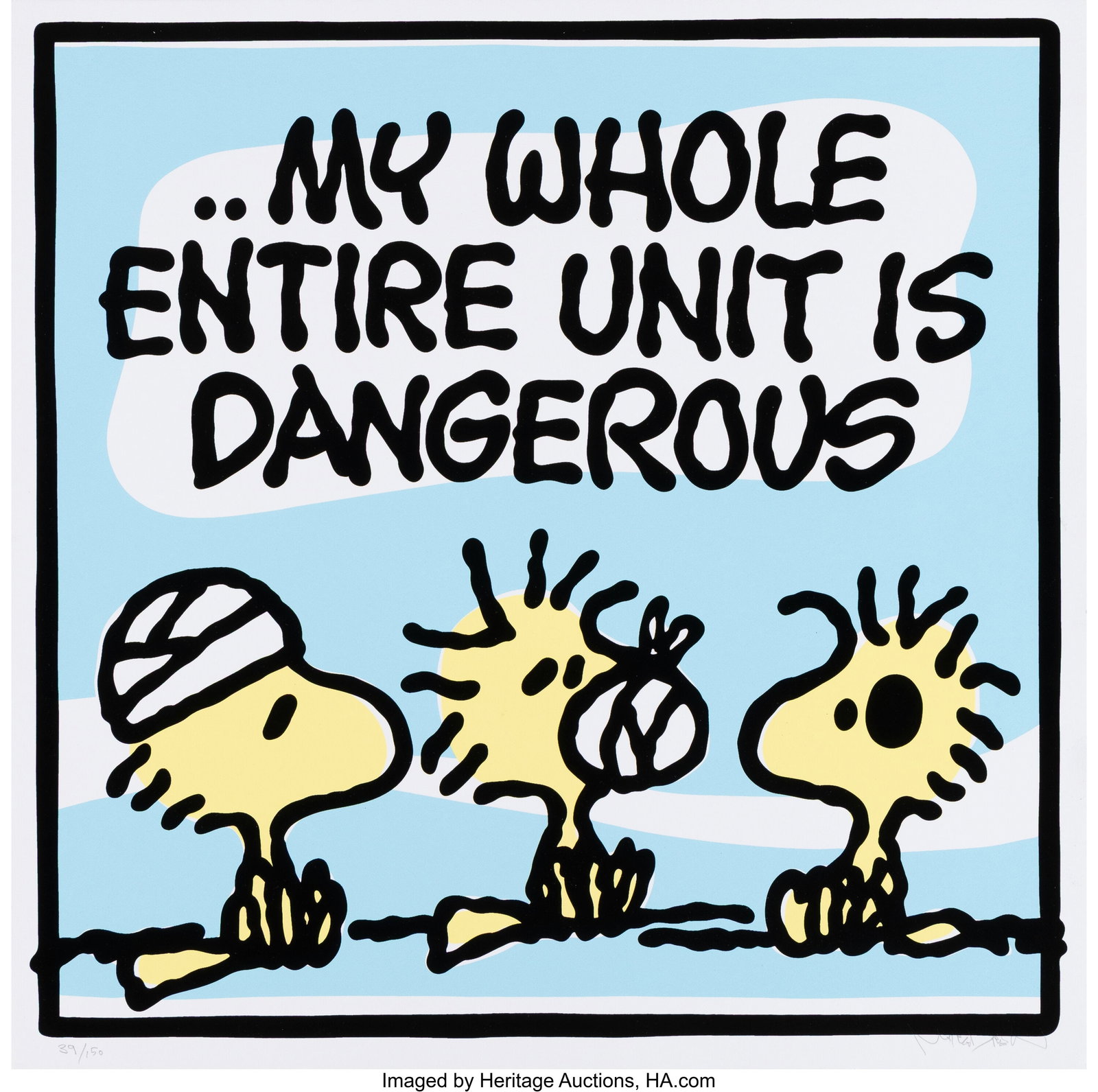 Mark Drew (b. 1978) Dangerous (Busta Rhymes) Scr: Mark Drew (b. 1978) Dangerous (Busta Rhymes) Screenprint in colors on wove paper 18 x 18 inches (45.7 x 45.7 cm) (sheet) Ed. 39/