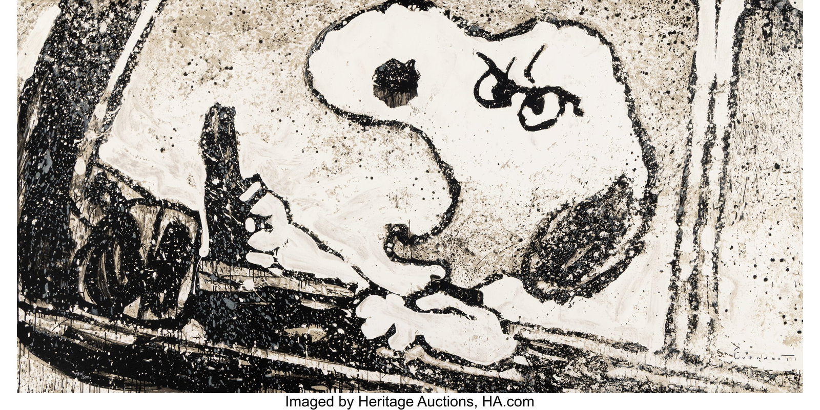 Tom Everhart (b. 1952) Rage Rover, 2004 Lithogra (1 of 2)