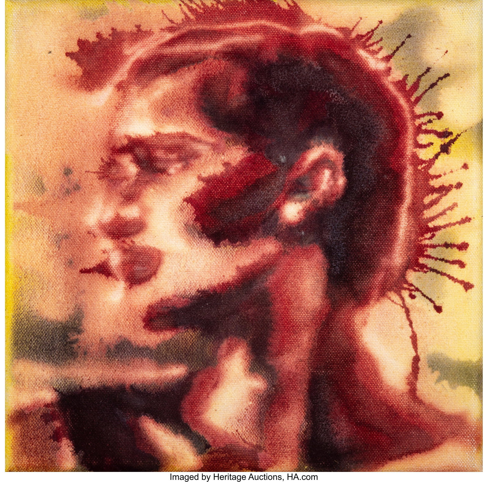 Katie Hector (b. 1992) Untitled, 2021 Dye and bl (1 of 3)
