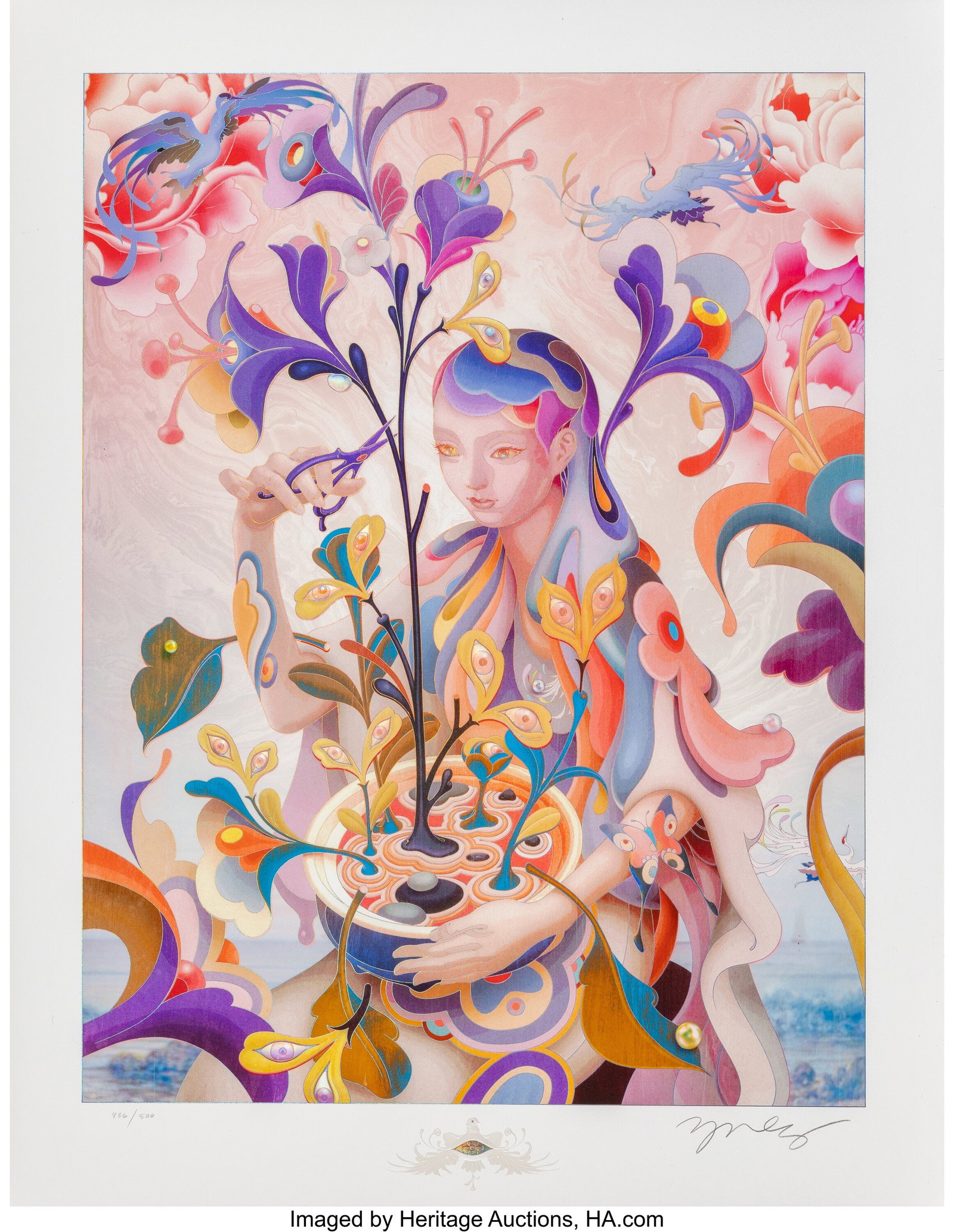 James Jean (b. 1979) The Editor, 2019 Giclée pr (1 of 2)