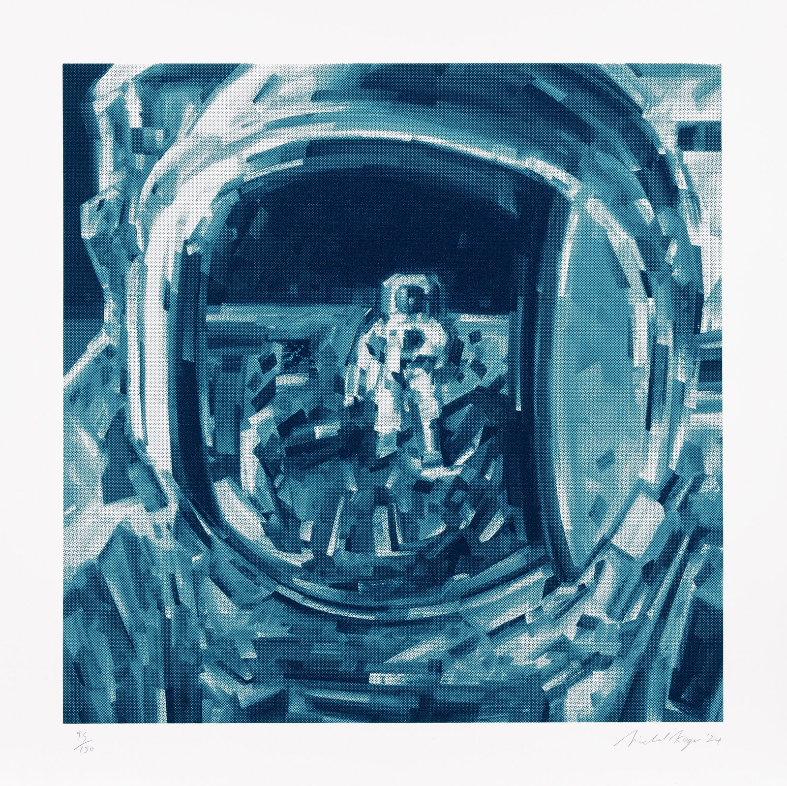 Michael Kagan (b. 1980) Moonwalker, 2024 Screenp (1 of 1)