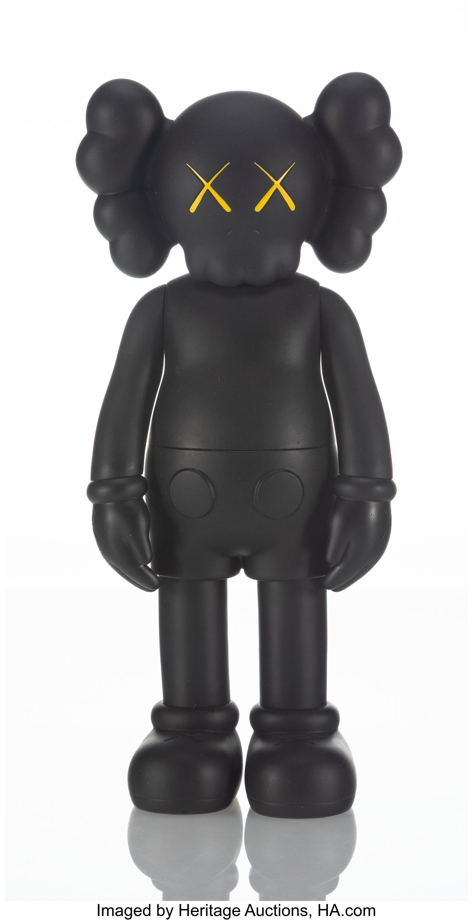 KAWS (b. 1974) Companion (Black), 2016 Painted c (1 of 3)