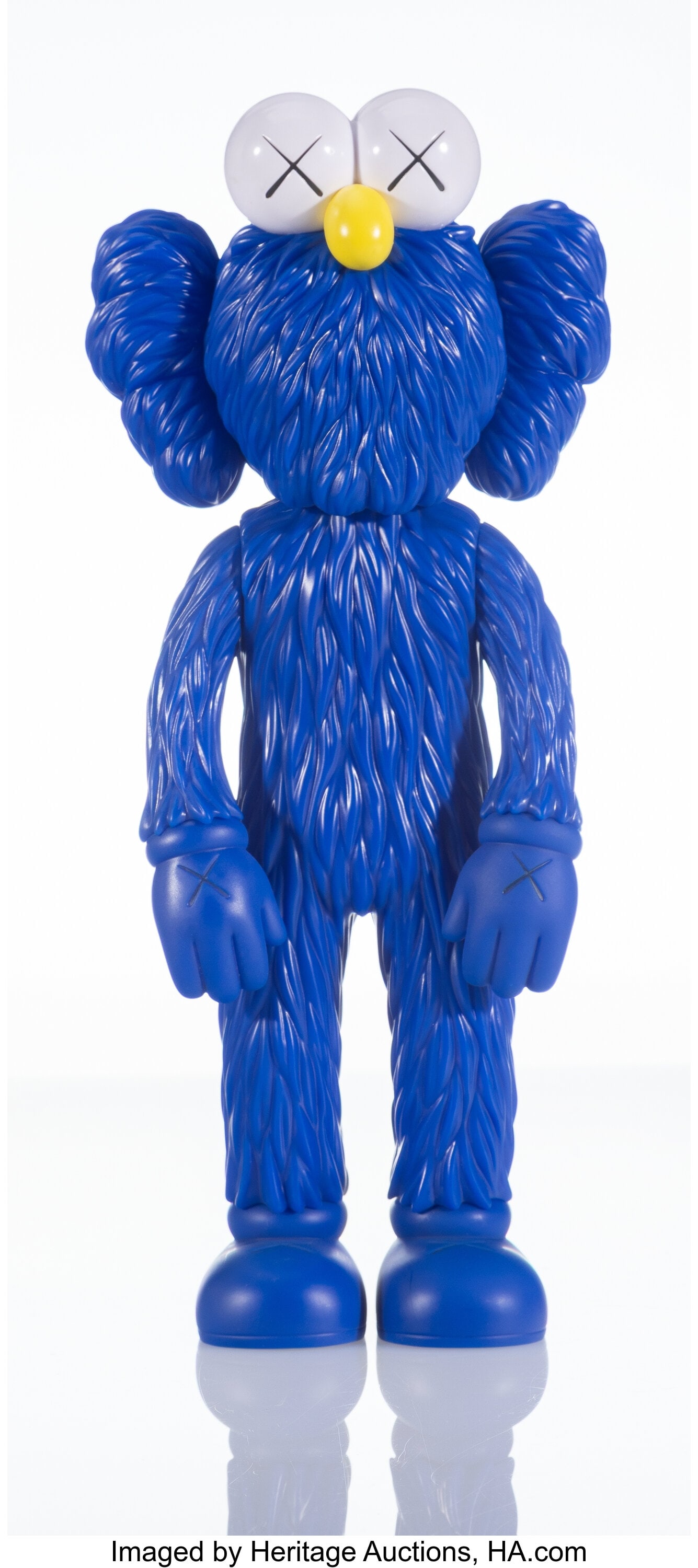 KAWS (b. 1974) BFF Companion (Blue), 2017 Painte (1 of 3)