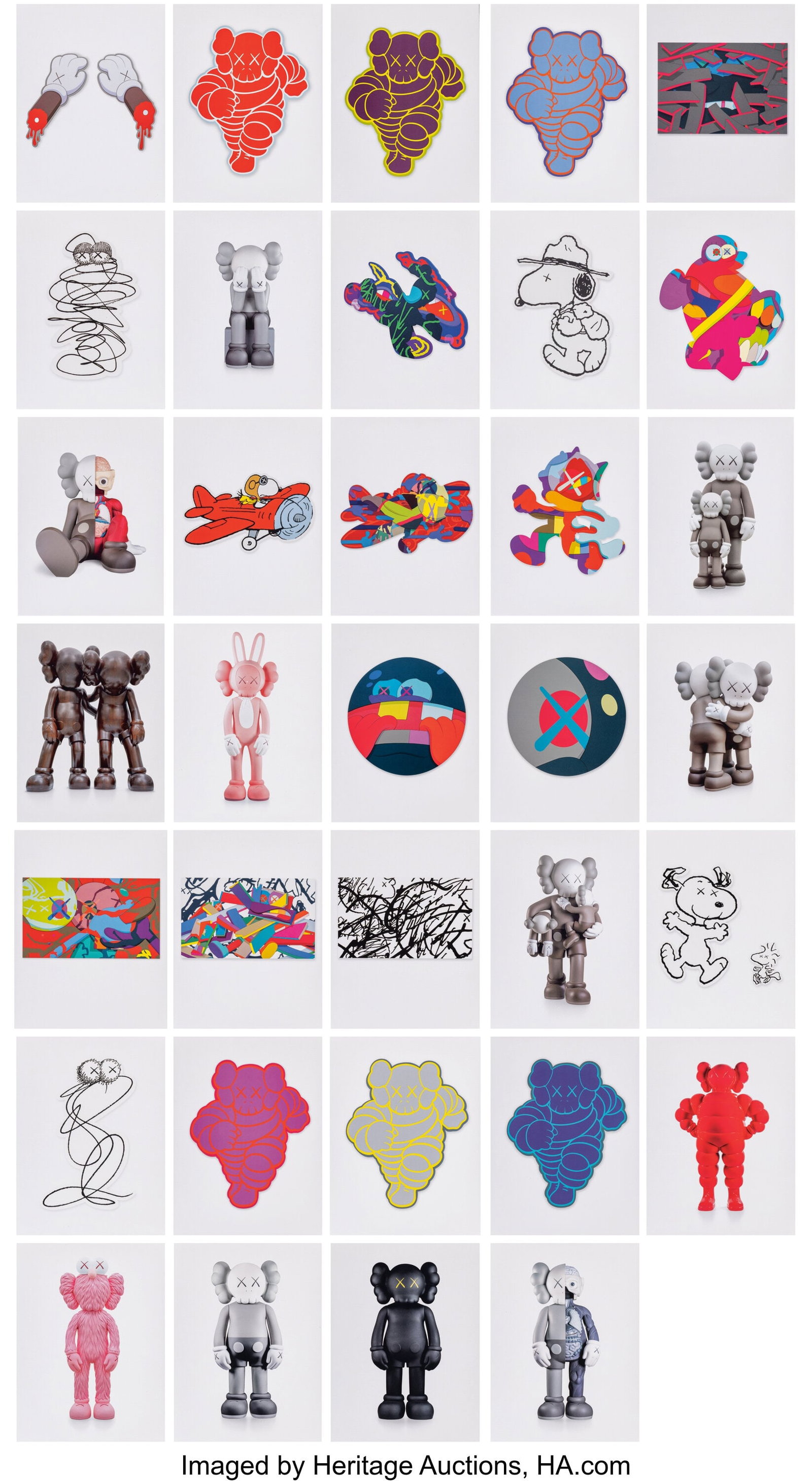 KAWS (b. 1974) Along the Way Monograph, 2020 Car: KAWS (b. 1974) Along the Way Monograph, 2020 Cardstock 11-1/4 x 9 x 4 inches (28.6 x 22.9 x 10.2 cm) Edition of 1888 Published by Hong Kong Co