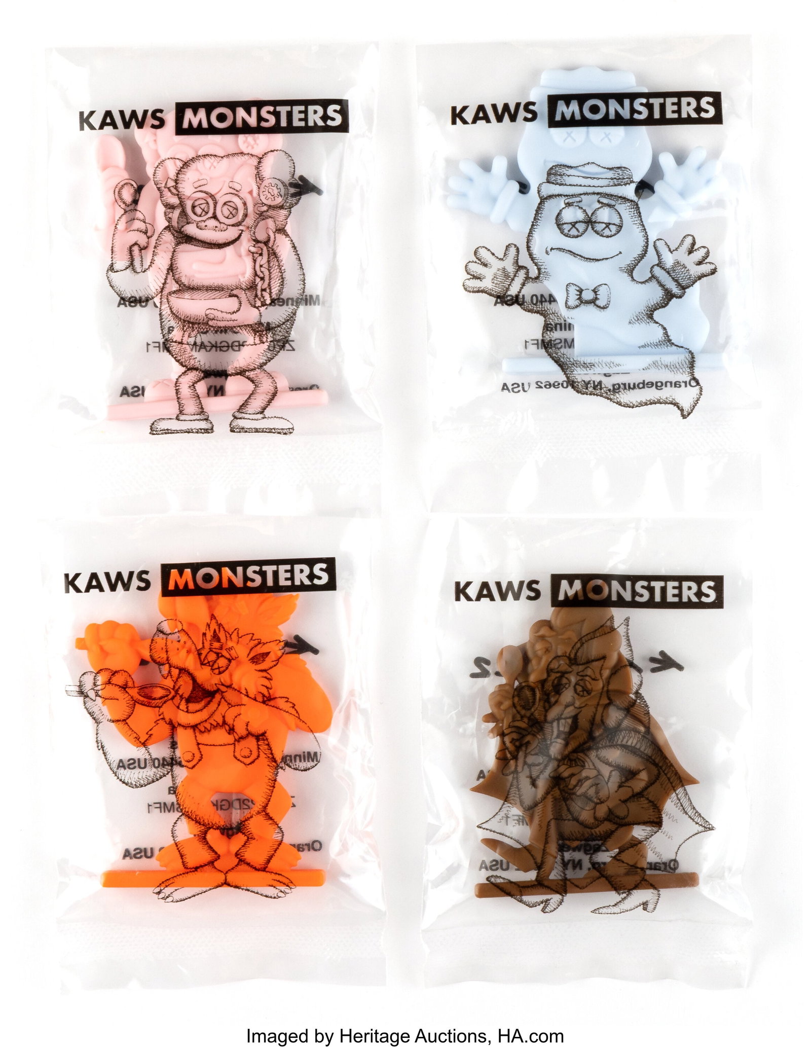 KAWS X General Mills Franken Berry; Boo Berry; F (1 of 2)