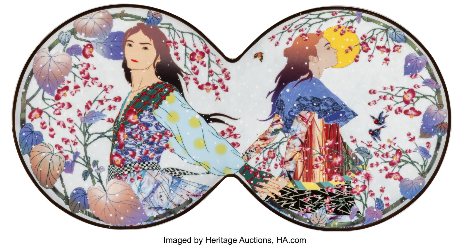 Tomokazu Matsuyama (b. 1976) United We Stand Div: Tomokazu Matsuyama (b. 1976) United We Stand Divided, 2023 Ceramic 7-7/8 x 15-3/8 inches (20.0 x 39.1 cm) Edition of 88 Stamped on the reverse Pr