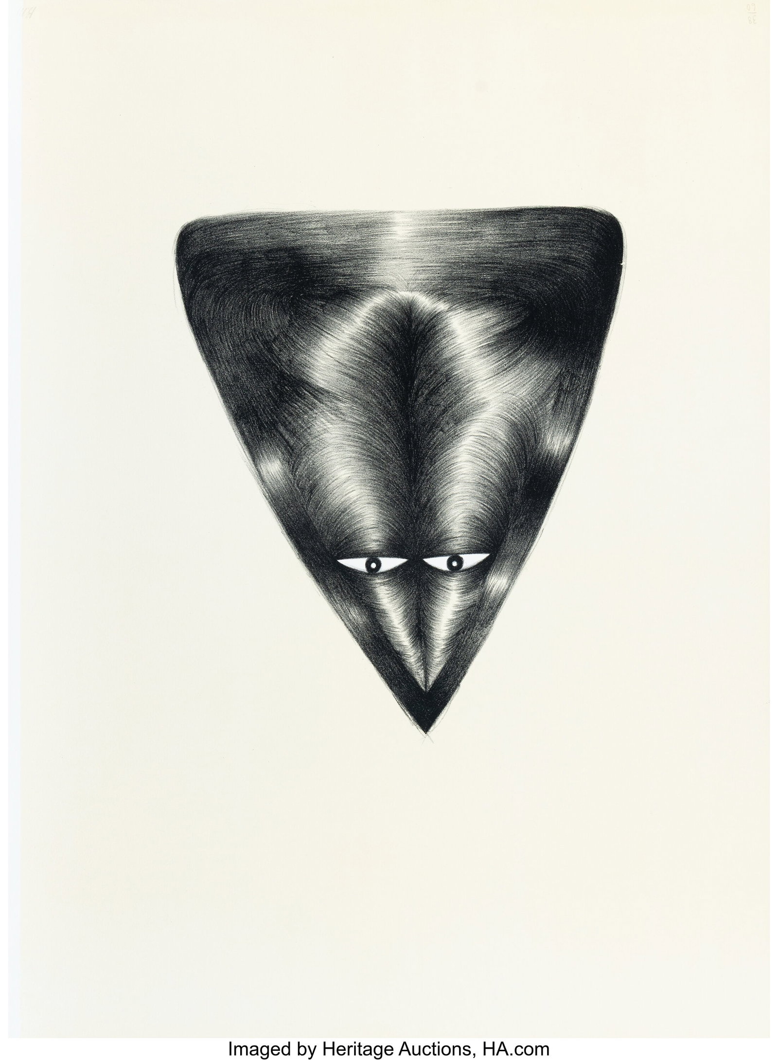 Barry McGee (b. 1966) Untitled, 2010 Lithograph  (1 of 2)