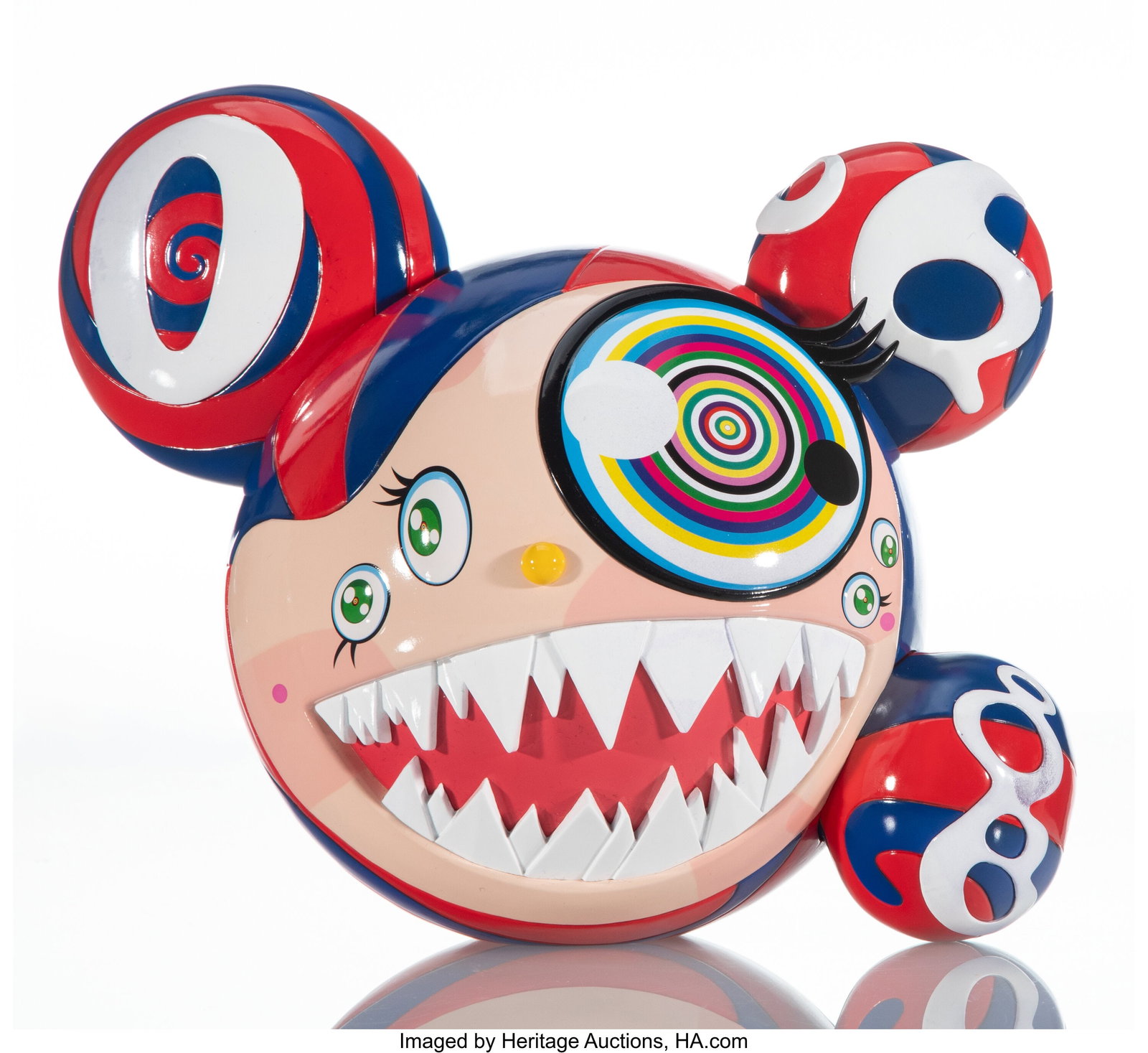 Takashi Murakami X ComplexCon Mr. Dob (Red), 201 (1 of 3)