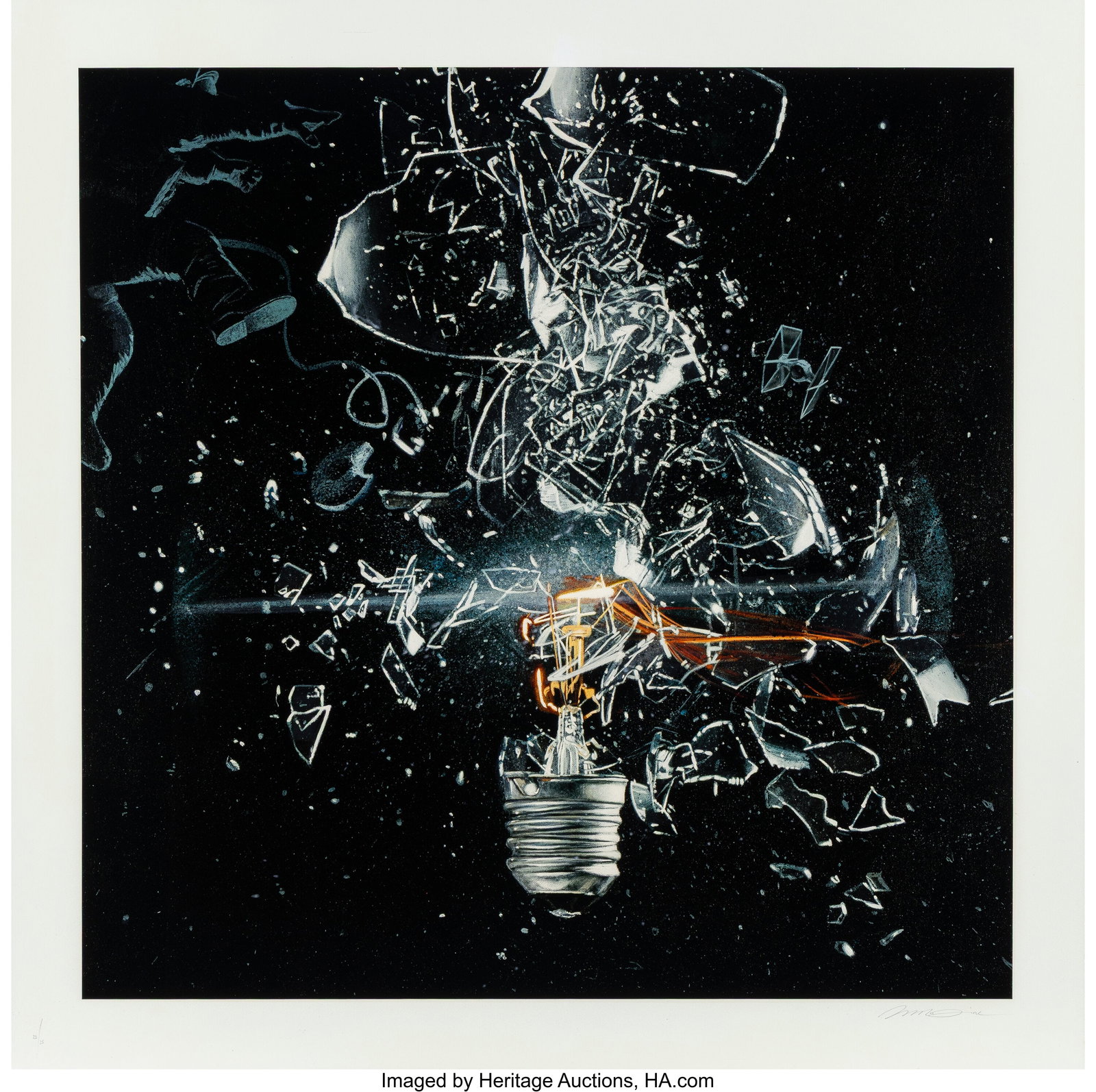 ONUR (b. 1979) Vision, 2018 Archival pigment pri: ONUR (b. 1979) Vision, 2018 Archival pigment print in colors on Somerset paper 29-1/2 x 29-1/2 inches (74.9 x 74.9 cm) (sheet) Ed&perio