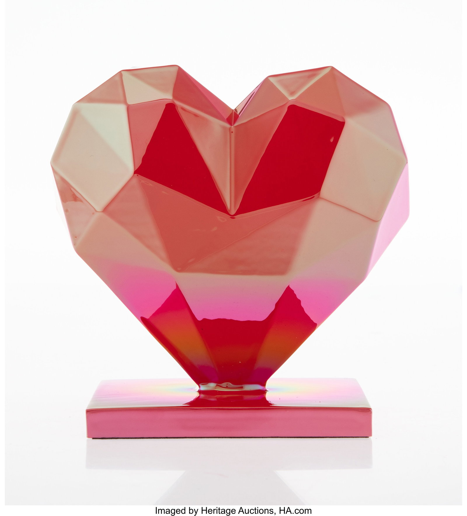 Richard Orlinski (b. 1966) Heart (Red Pearl), 20 (1 of 3)