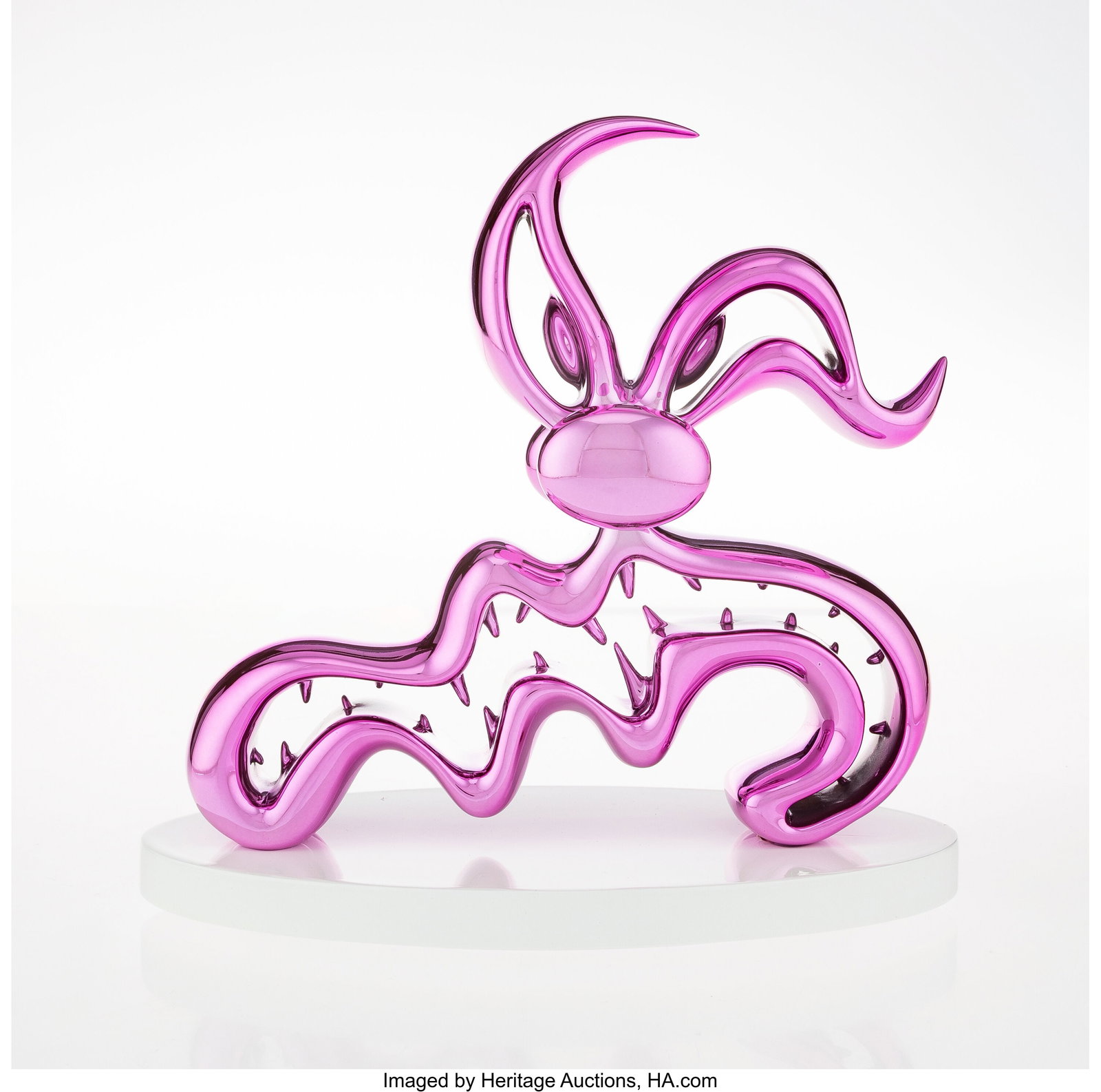 Kenny Scharf (b. 1958) Scary Guy (Pink), 2022 Ca (1 of 3)
