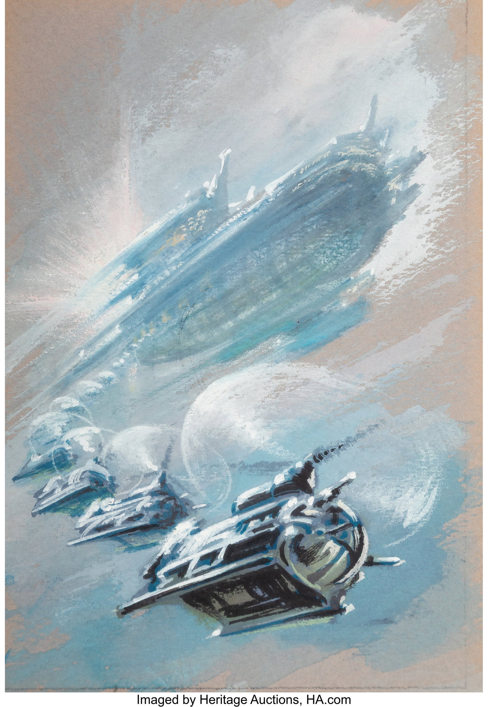 Kelly Freas (American, 1922-2005) Strike Force s (1 of 2)