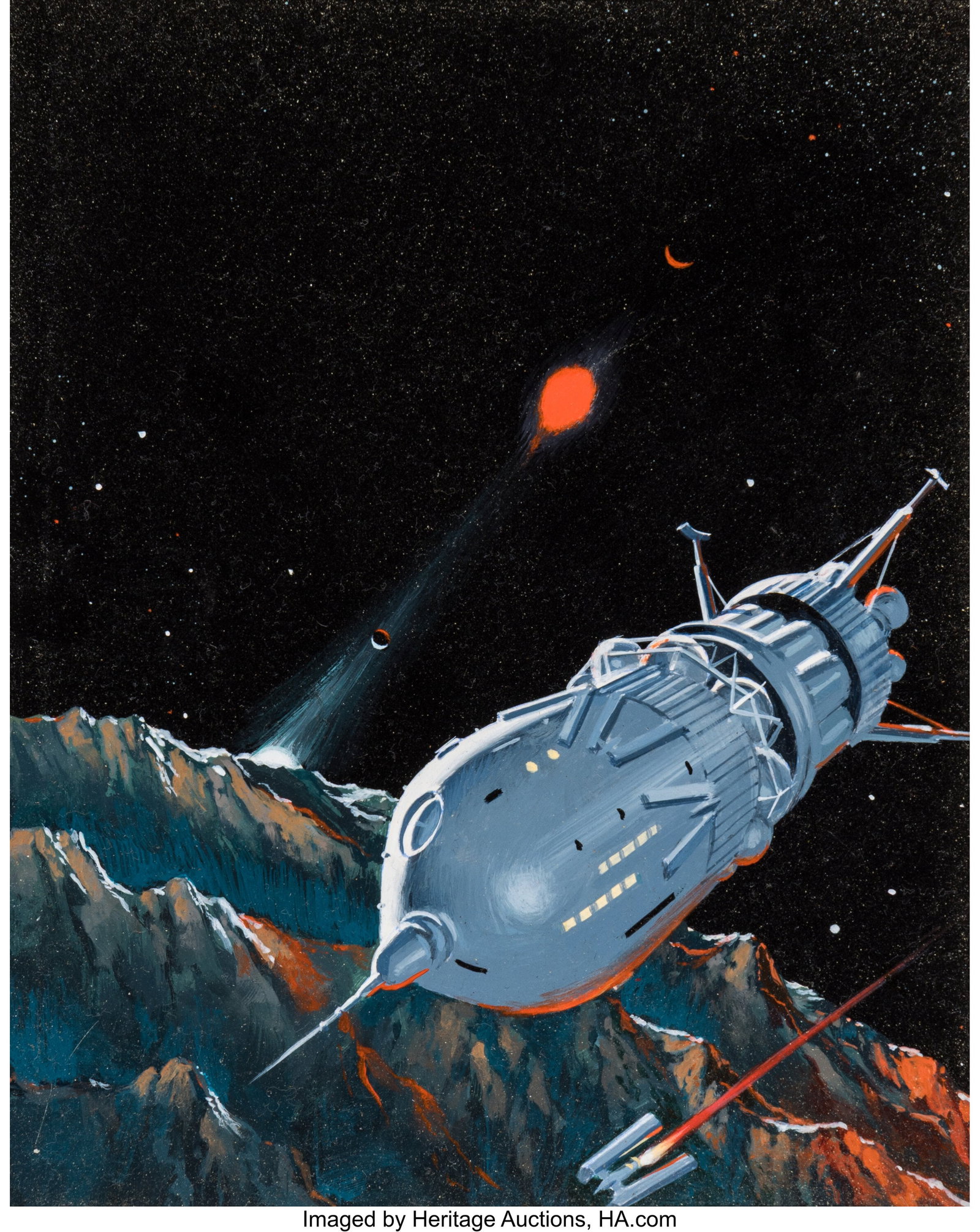 Vincent Di Fate (American, b. 1945) The Eternal  (1 of 4)