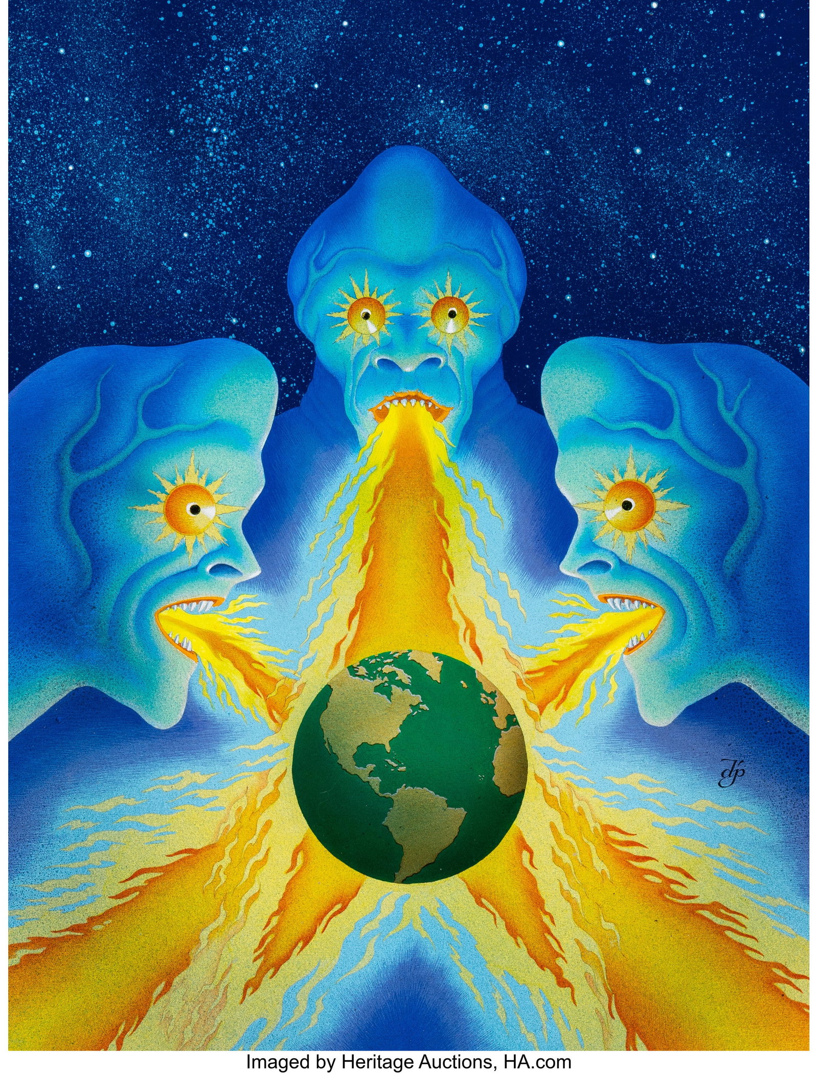 Don Ivan Punchatz (American, 1936-2009) The Day  (1 of 4)