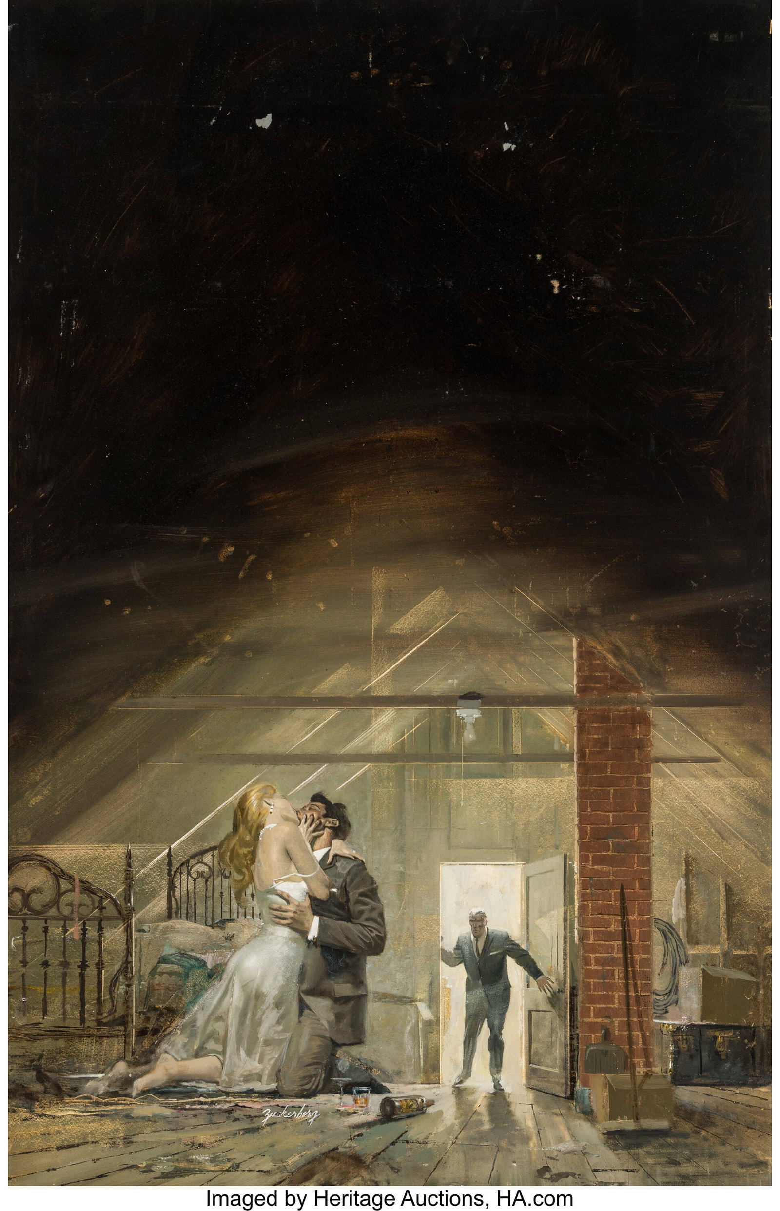 Stanley M. Zuckerberg (American, 1919-1995) Tres (1 of 2)