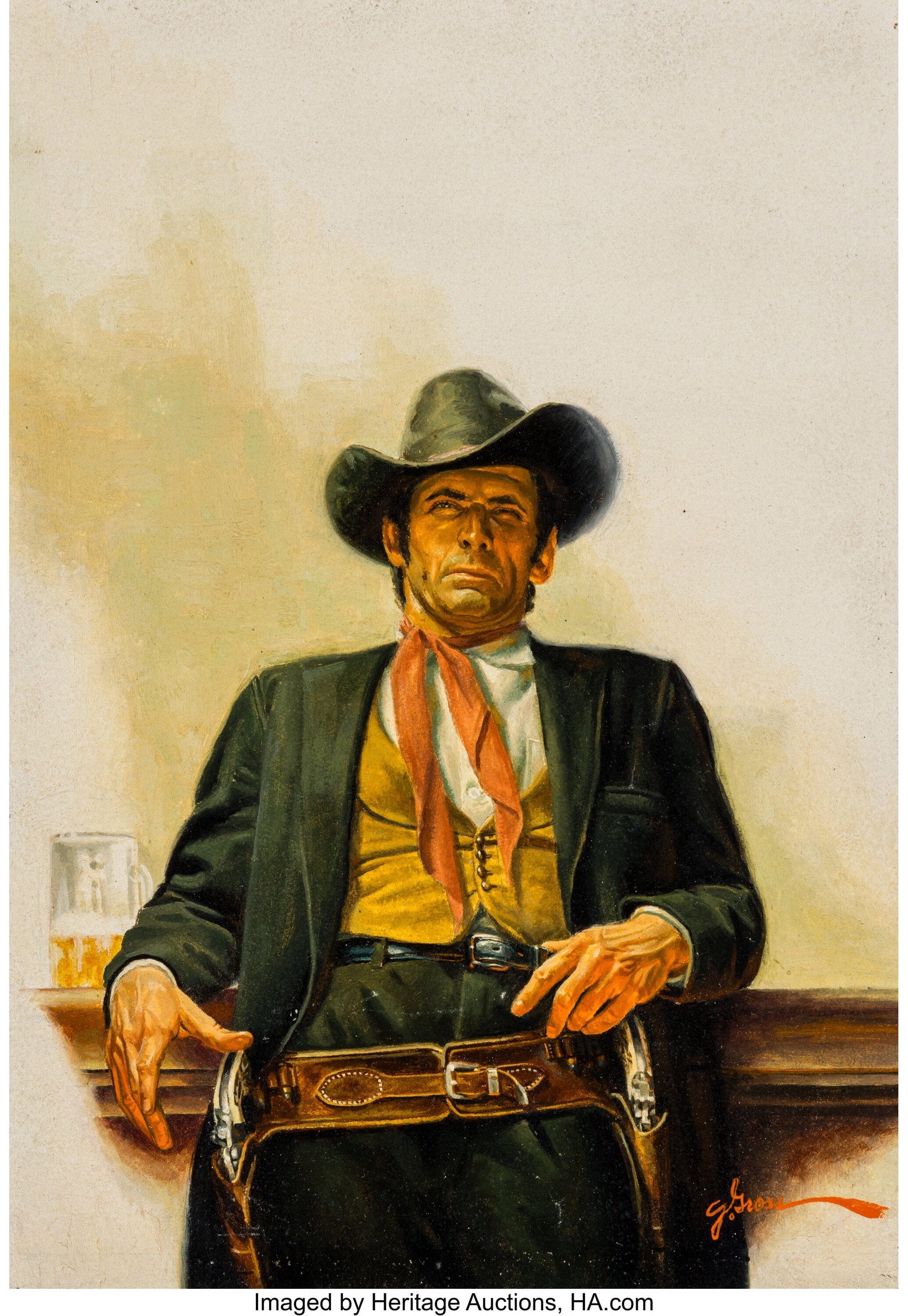 George Gross (American, 1909-2003) Long, Tall, S (1 of 3)