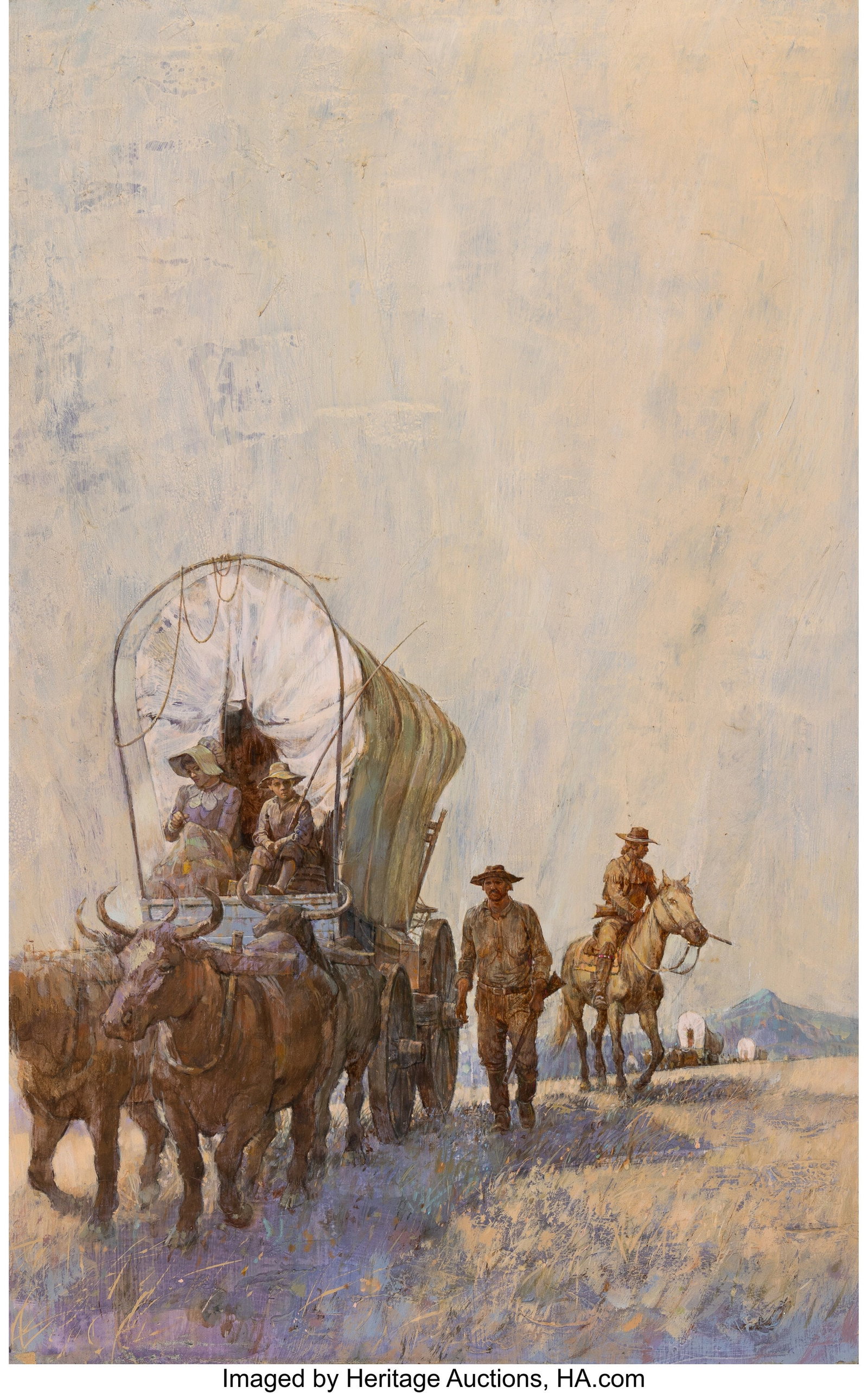 Kenneth Pauling Riley (American, 1919-2015) West (1 of 3)