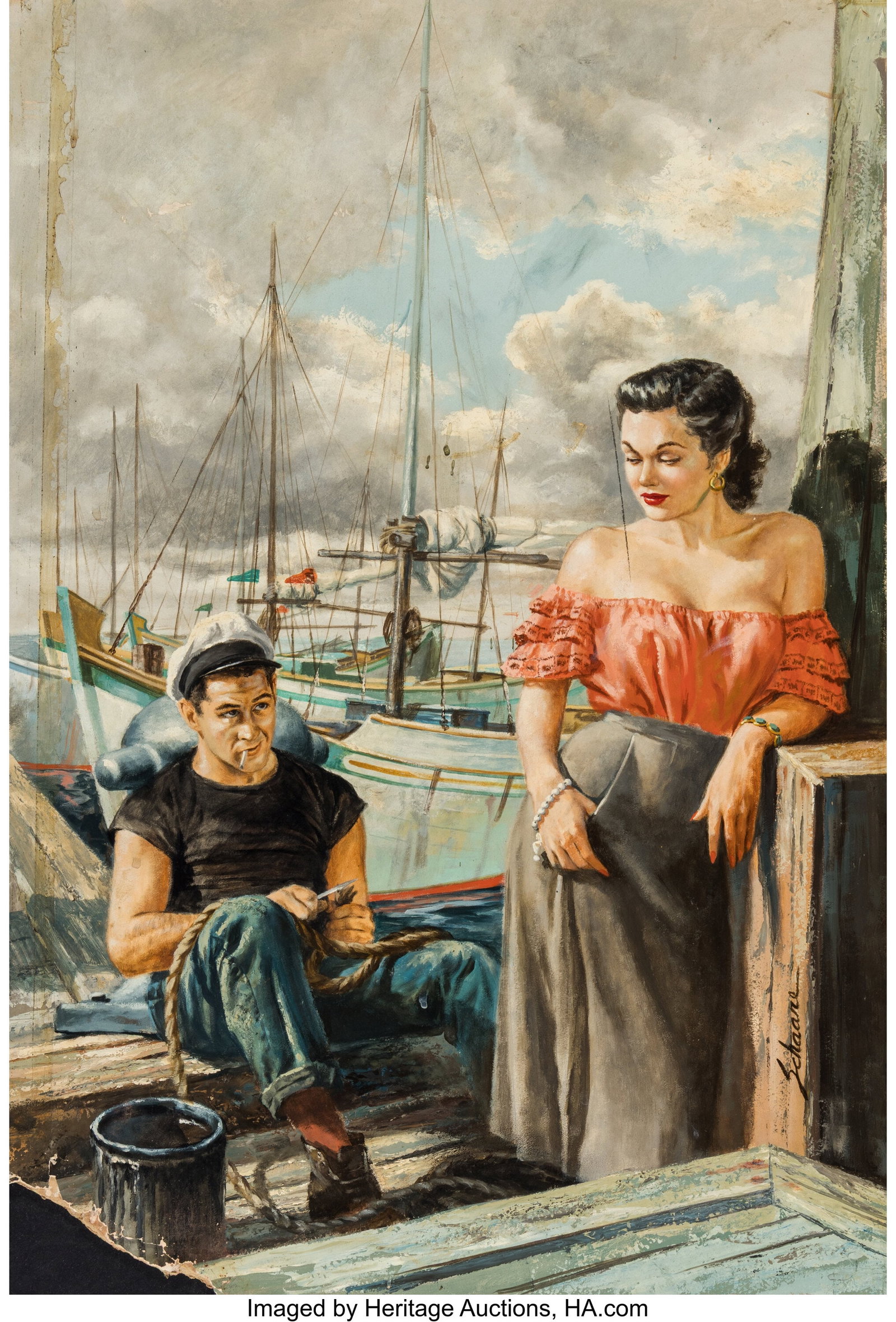 Harry Schaare (American, 1922-2008) High Pressur (1 of 4)