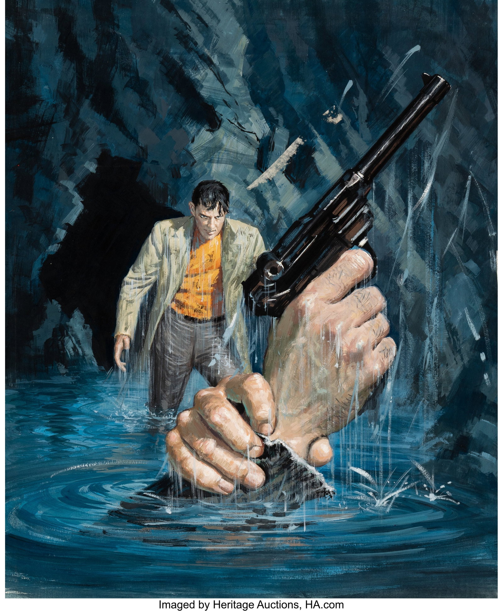 Robert Maguire (American, 1921-2005) Time to Kil (1 of 3)