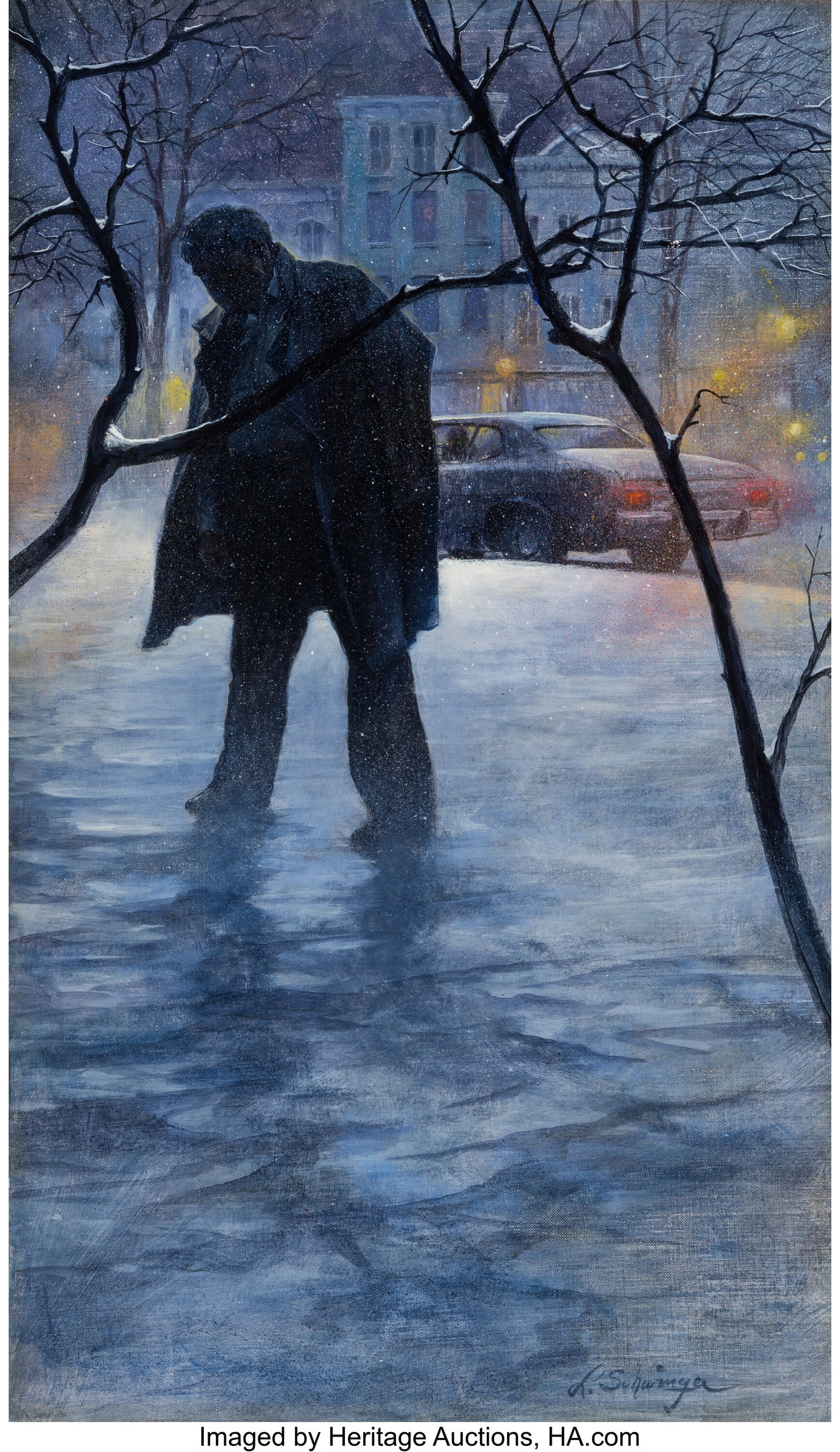 Larry Schwinger (American, b. 1941) The Man Who  (1 of 3)