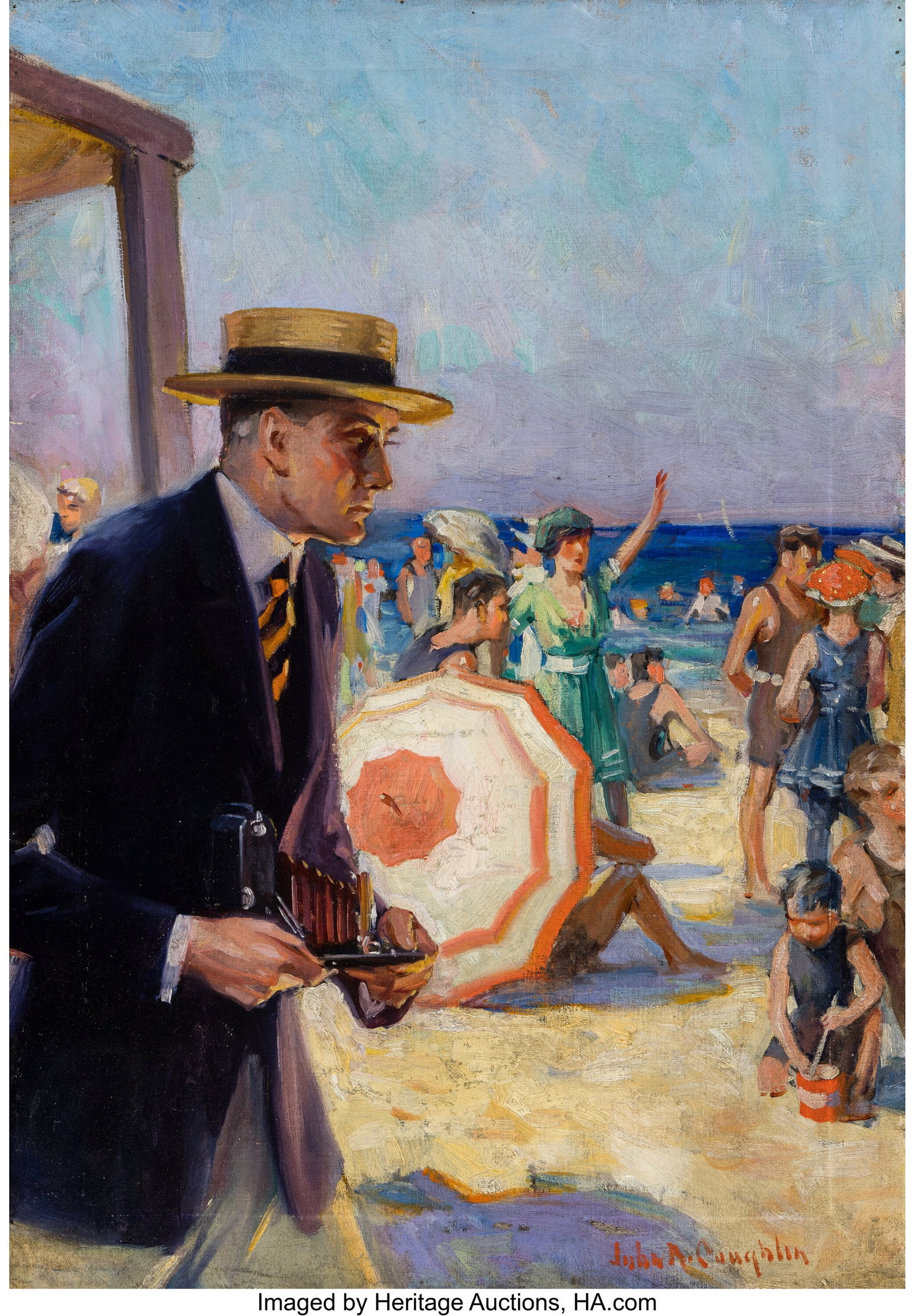 John A. Coughlin (American, 1885-1943) Detective (1 of 4)