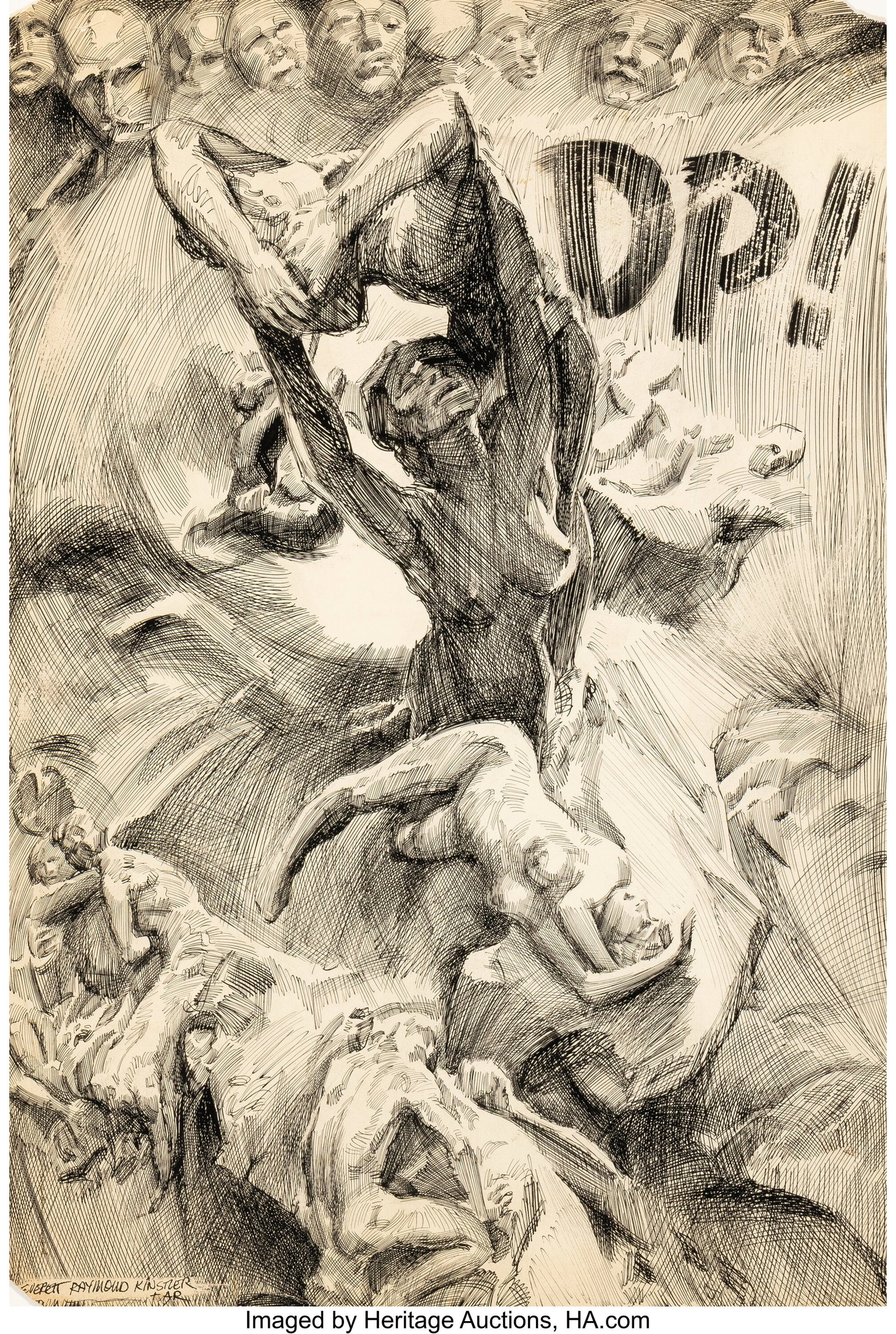 Everett Raymond Kinstler (American, 1926-2019) D (1 of 4)