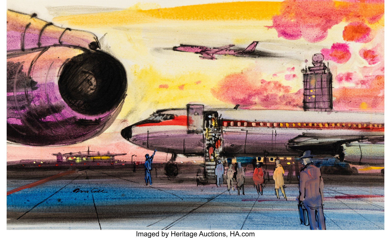 Robert Theodore McCall (American, 1919-2010) Tra (1 of 2)