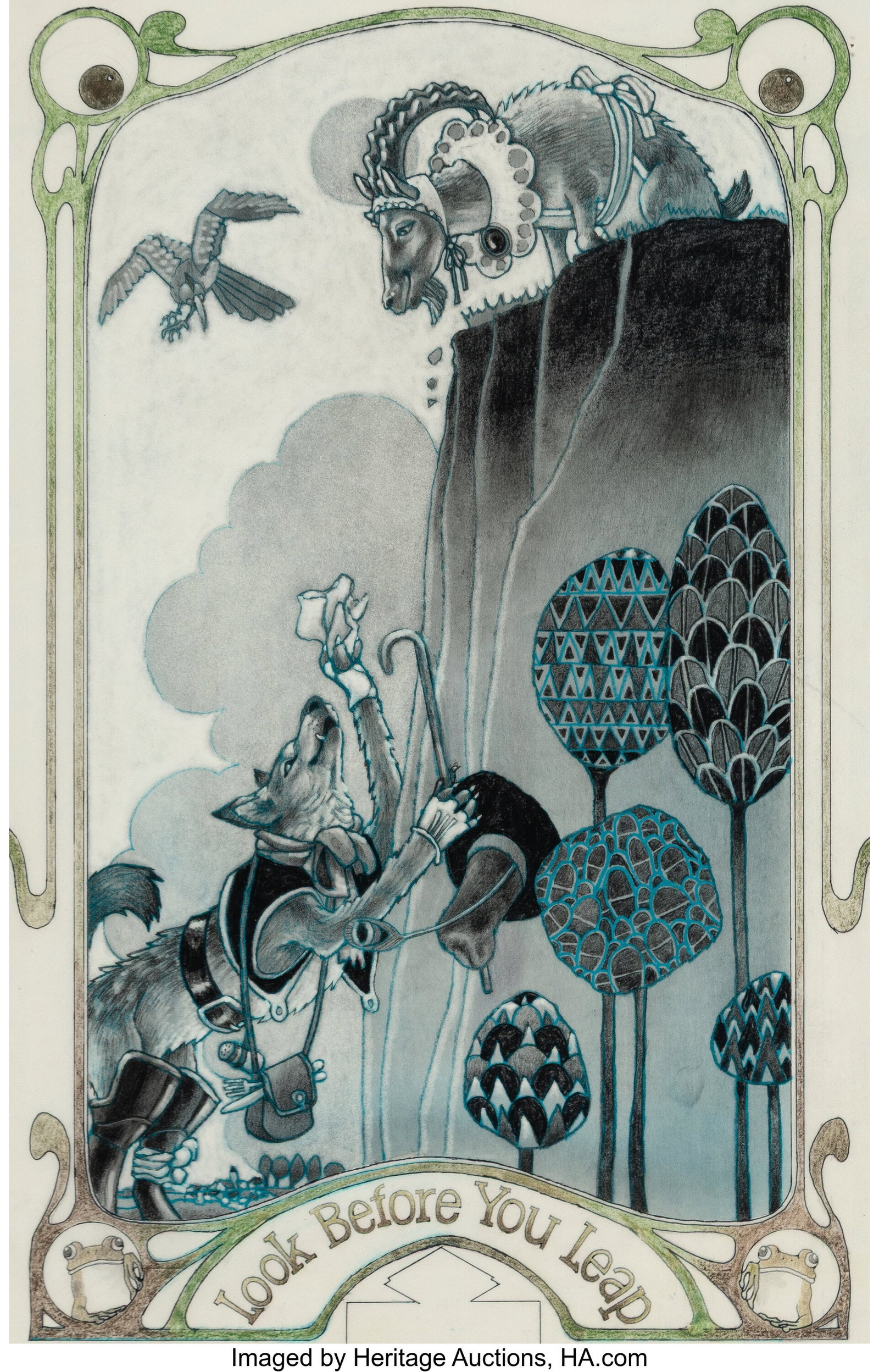 Leo and Diane Dillon (American, 20th Century) Lo (1 of 2)