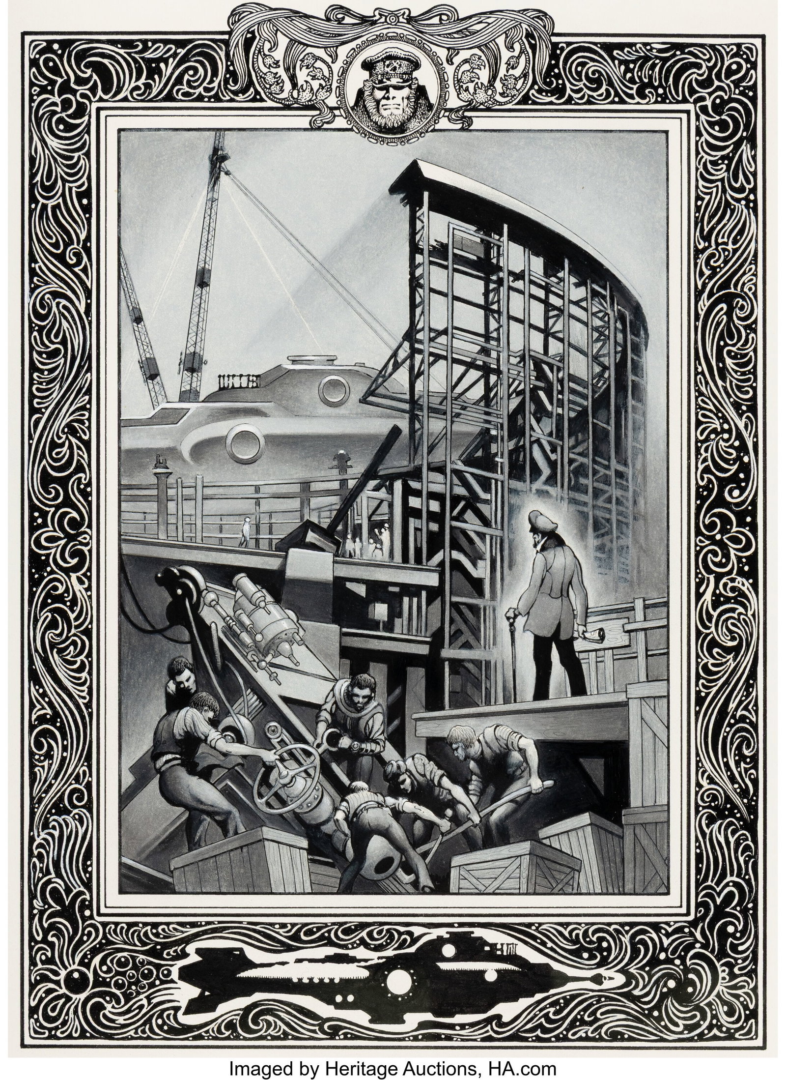 Stephen Fabian (American, 1930-2025) Nautilus Mi (1 of 2)